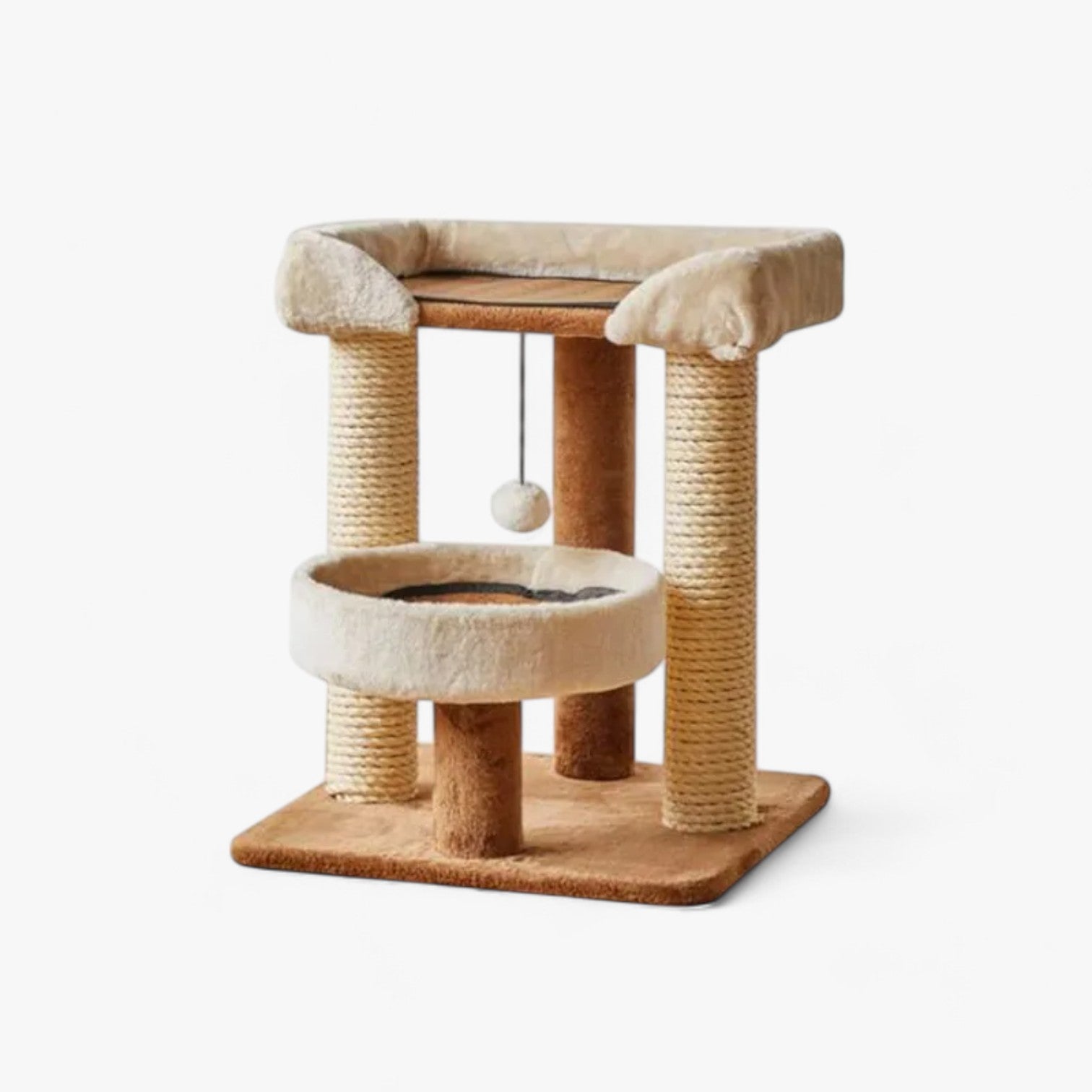 Ziggy | Stort Kattennest med Klatre- og Krabbeoplevelse - HVID - house & garden - {{ product_tags }