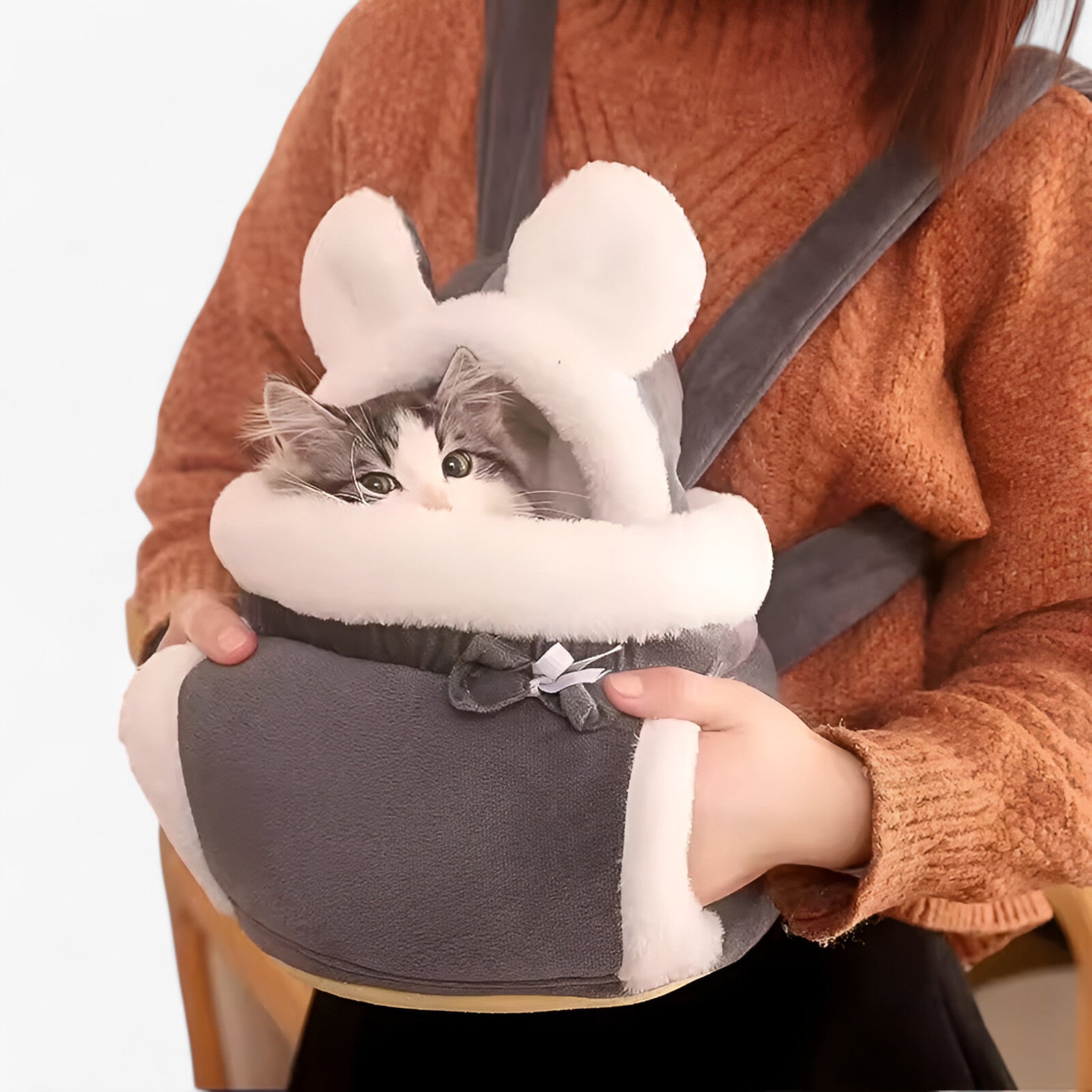 CozyPet | Varm Pluche Kjæledyr Bærepose – Behagelig & Sikker til Rejser - - baby - {{ product_tags }