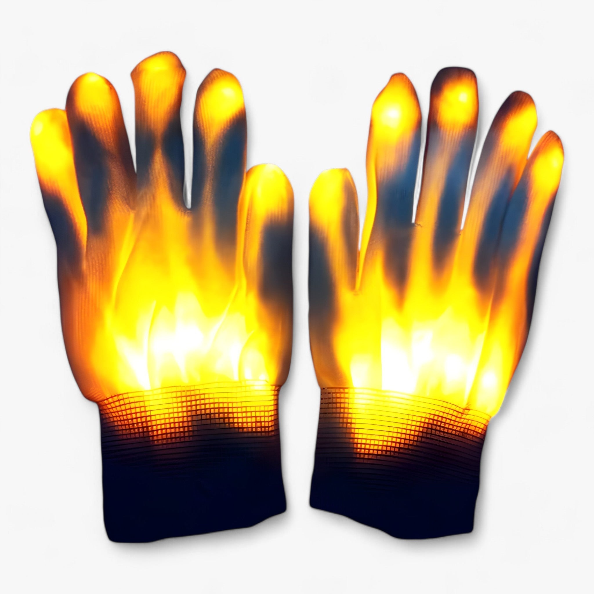 Victor | Latex hovedskeletmaske Halloween - skeletteffekt til udklædning og dekoration - LED-handsker 23 - other - {{ product_tags }