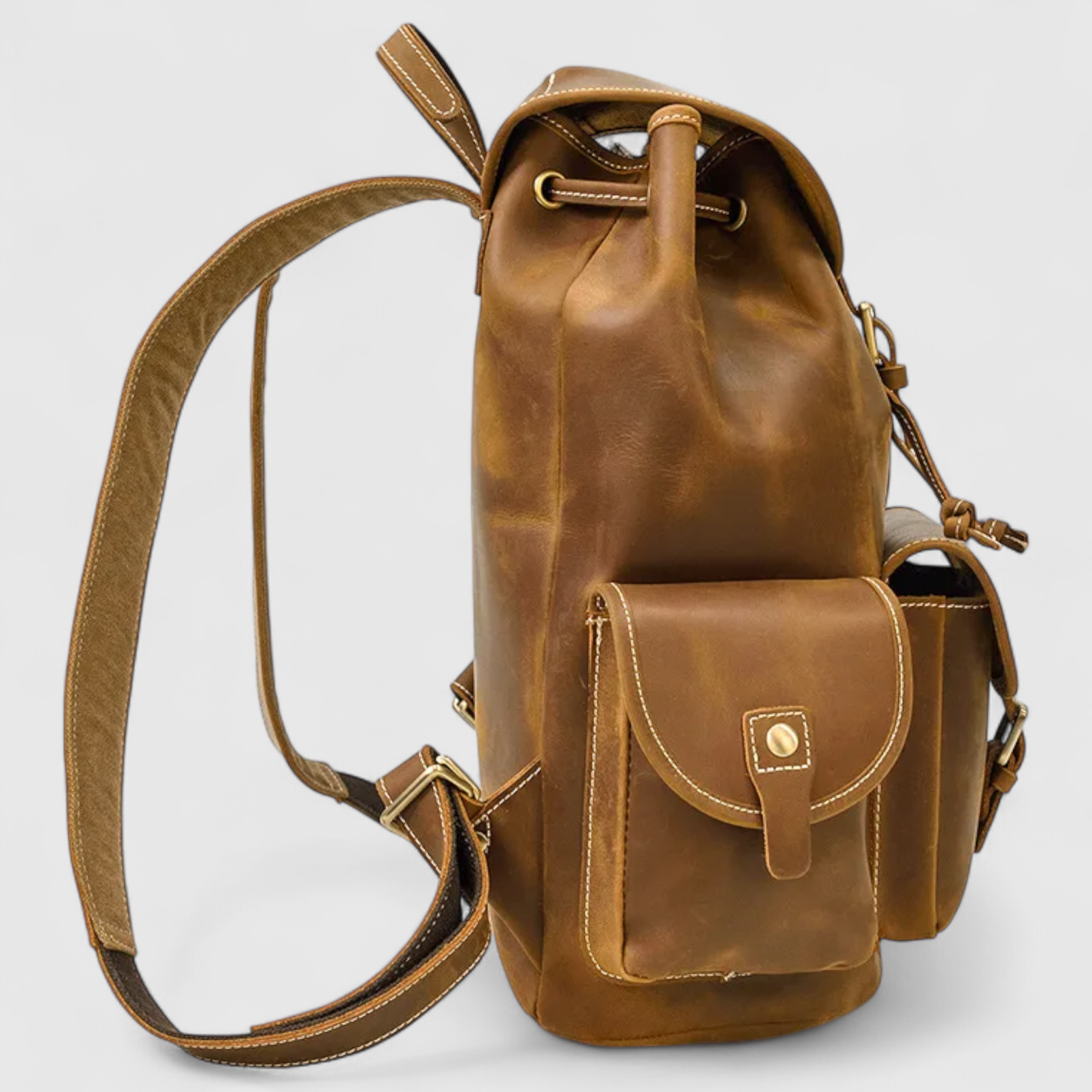 Kingston| Rygsæk i garvet læder - - bags - {{ product_tags }