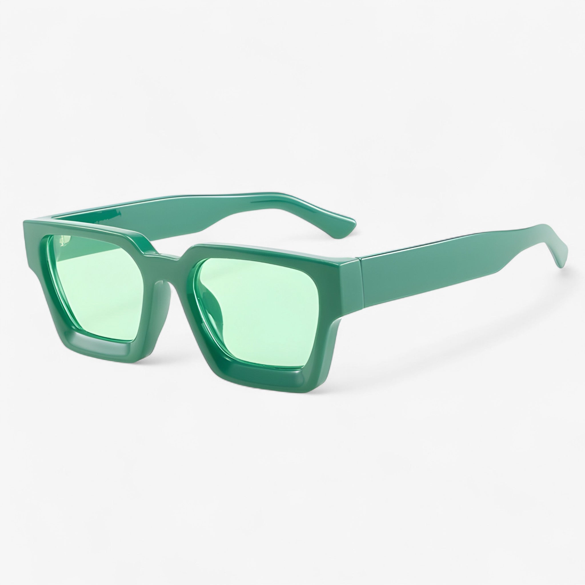 Otis | Retro firkantede solbriller til mænd - Grøn Grøn - Otis | Retro firkantede solbriller til mænd- €25 - {{ product_tags }
