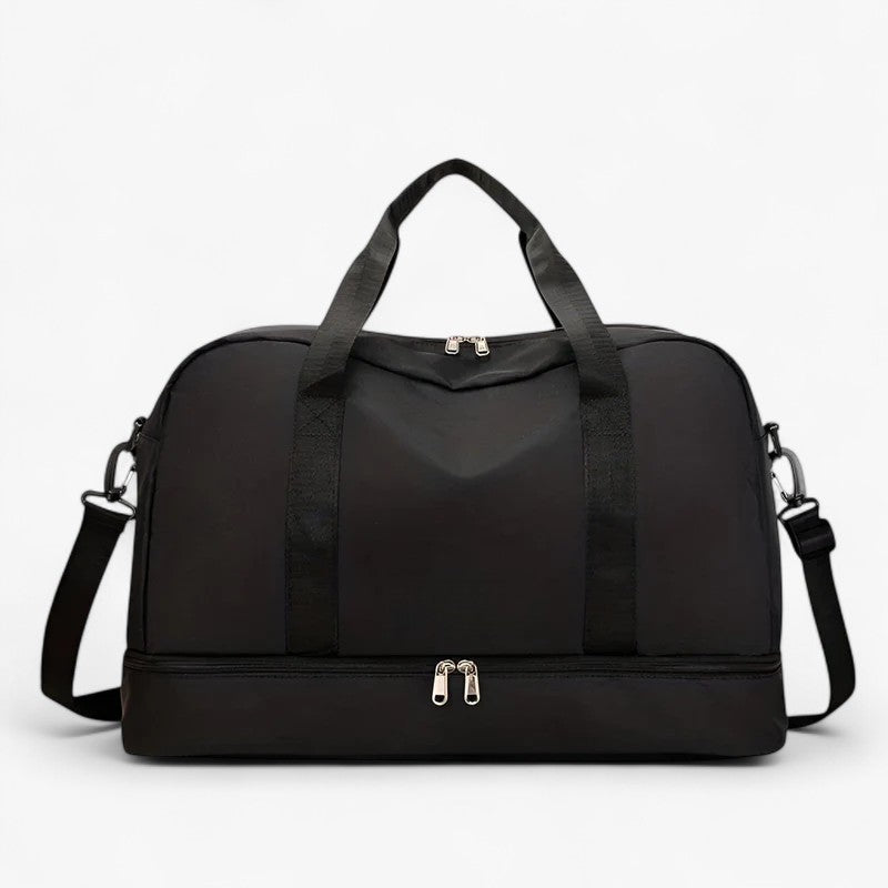 Ysabel | Udvidelig rejsetaske til sport og weekendture - Sort - bags - {{ product_tags }