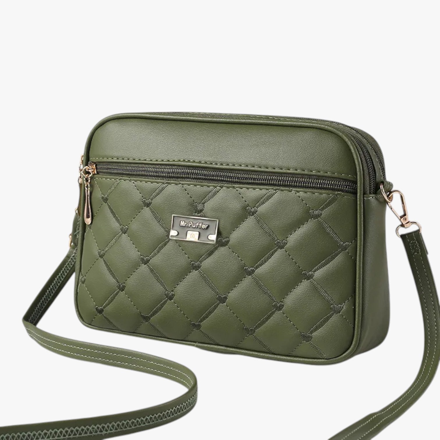 Camilla | Damen-Shoulderbag 2025 i PU Lingge, Lille og Alsidig - Grøn 26cm 8cm 18cm - Camilla | Damen-Shoulderbag 2025 i PU Lingge, Lille og Alsidig - €25 - {{ product_tags }