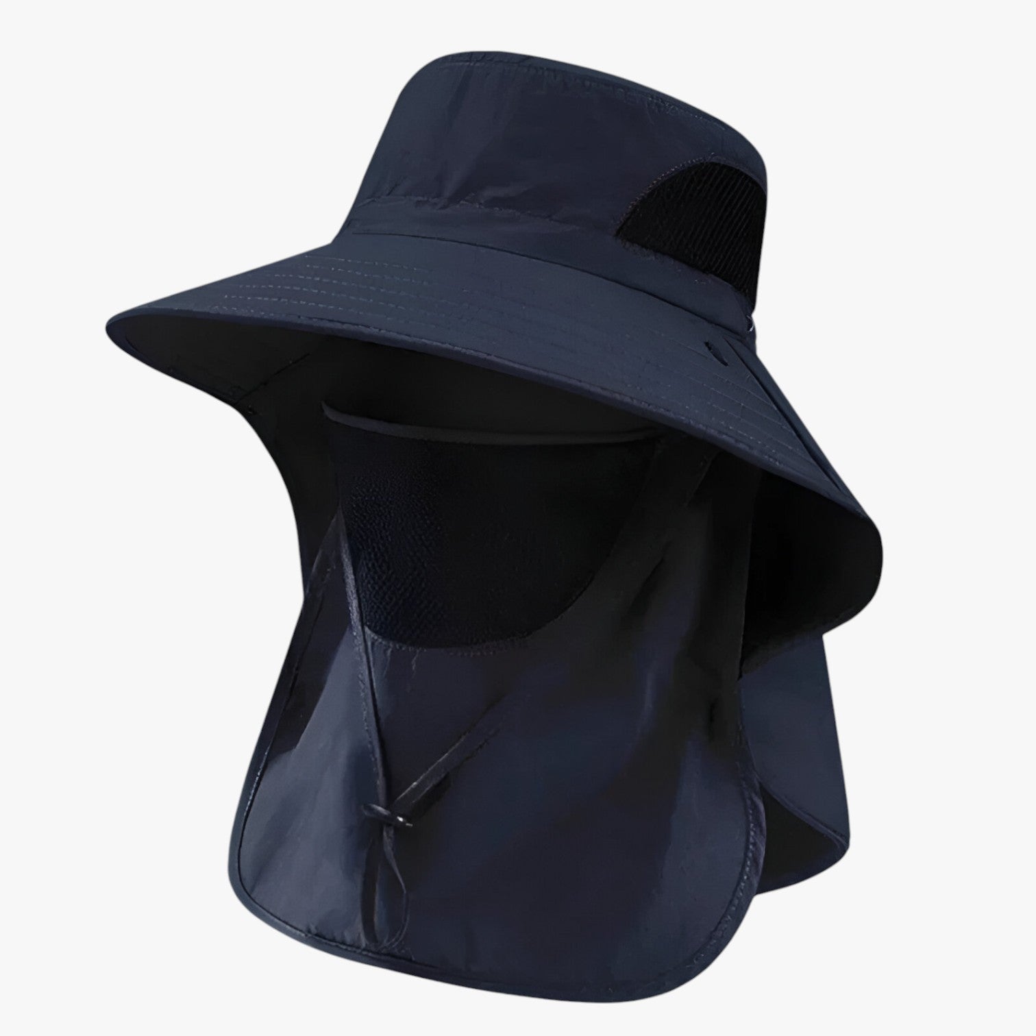 Dereck | UV-beskyttende Fiskerhat med Maske - marineblå Én størrelse - men's fashion - {{ product_tags }