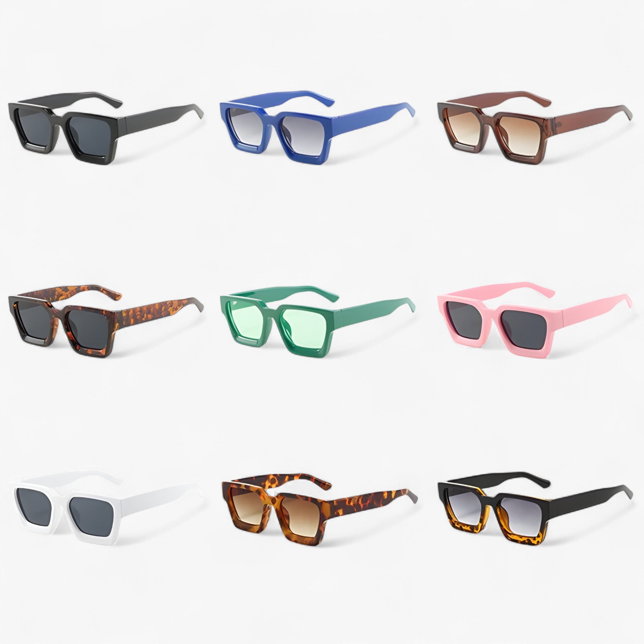 Otis | Retro firkantede solbriller til mænd - - Otis | Retro firkantede solbriller til mænd- €25 - {{ product_tags }