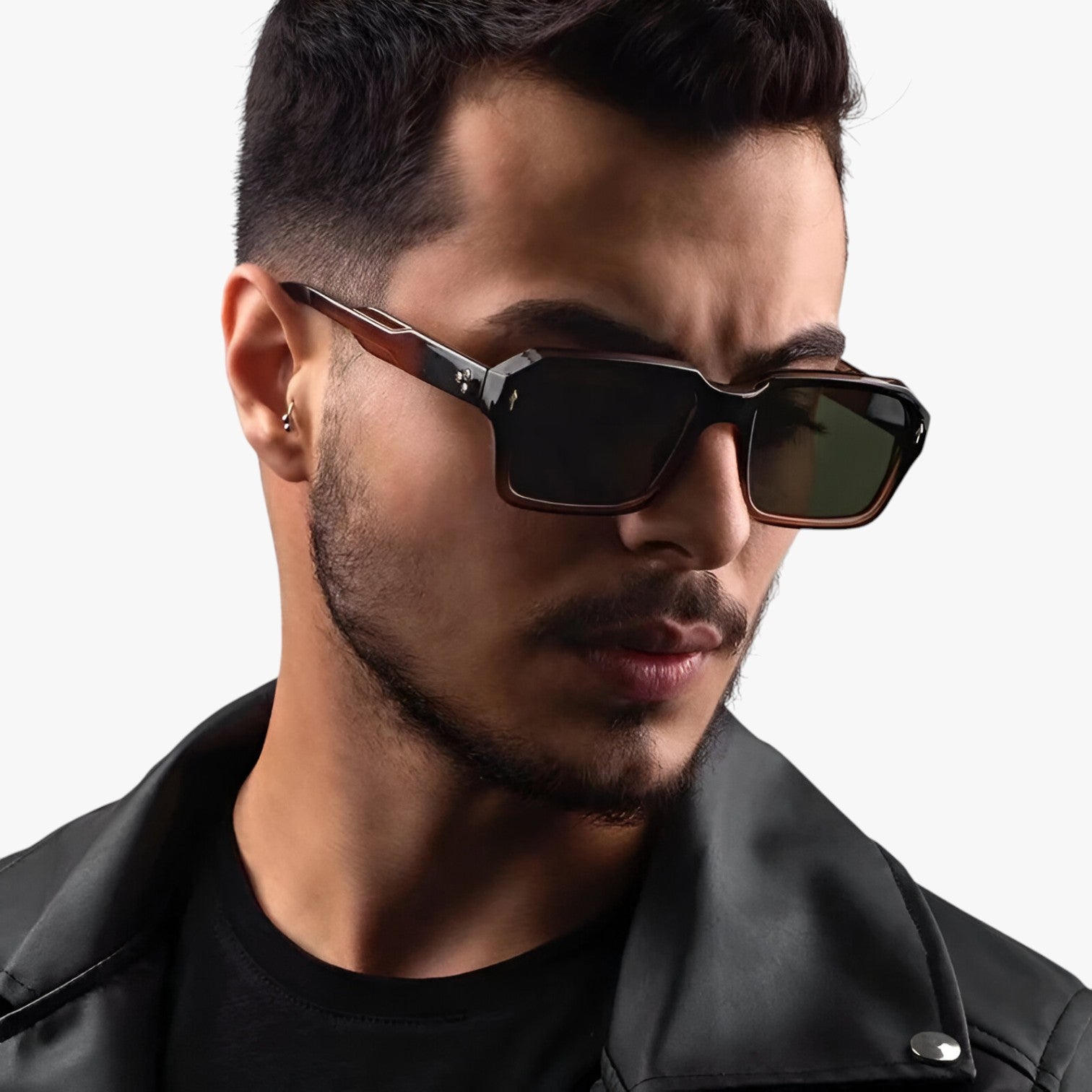 Kenyon | Rektangulær solbrille - UV400-beskyttelse og design - - Kenyon | Rektangulær solbrille - UV400-beskyttelse og design- €25 - {{ product_tags }