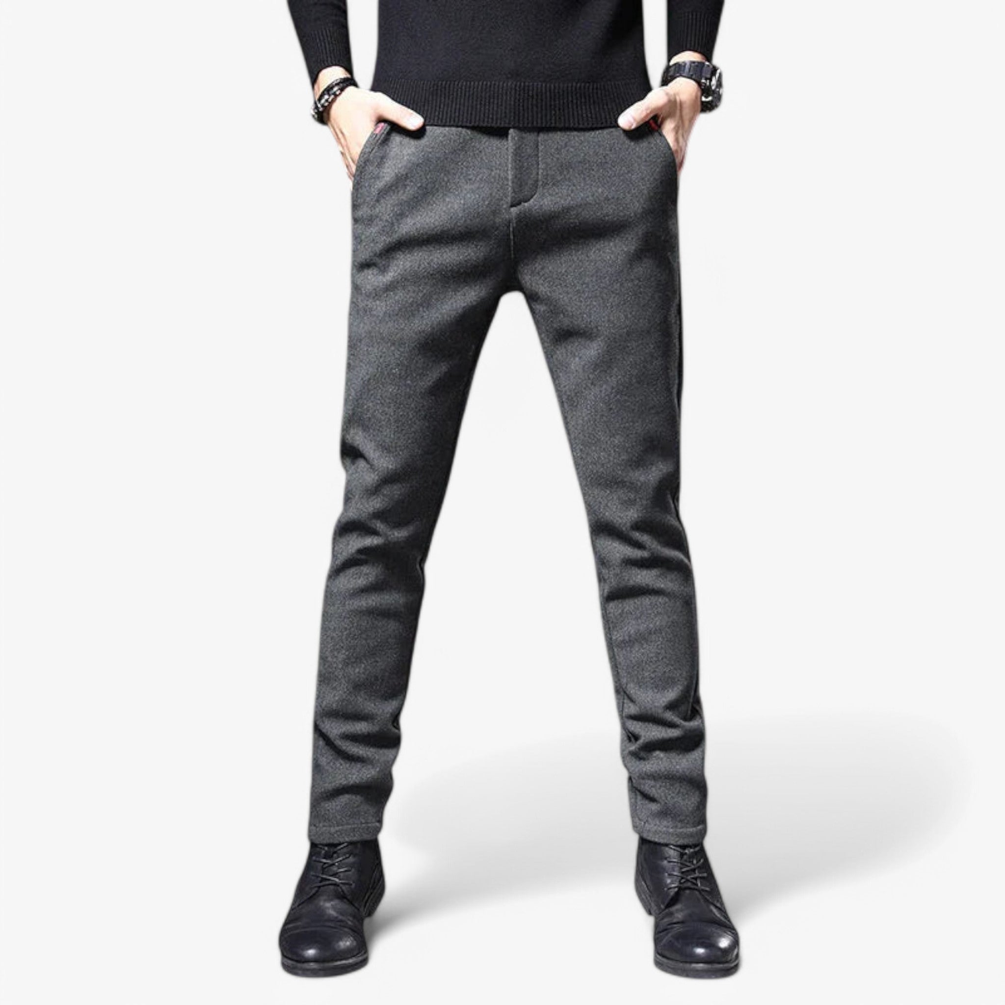 Christian | Casual Bukser - Grå - men's fashion - {{ product_tags }