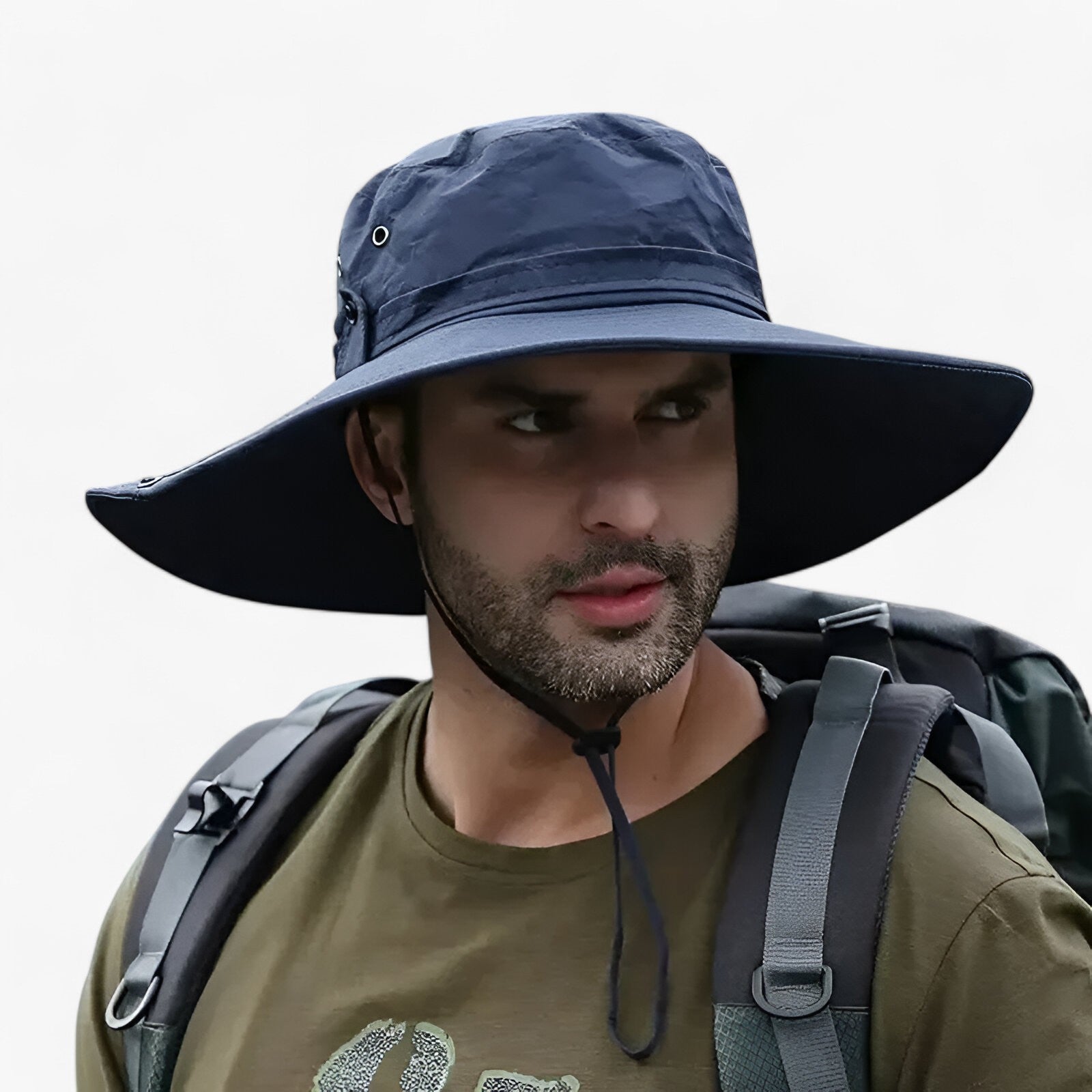 Zeno | UV-beskyttende udendørs hat - Mørkeblå 58-60cm - other - {{ product_tags }