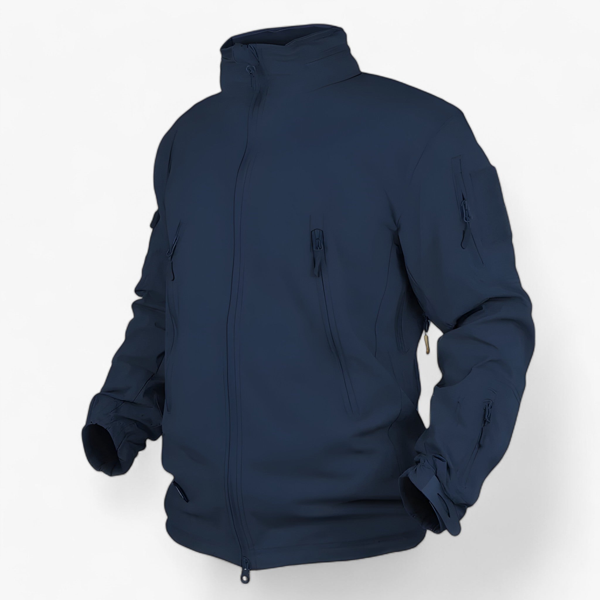 Victor | Taktisk Softshell Jakke – Varm, Vandtæt og Militærinspireret - Marineblå - Victor | Taktisk Softshell Jakke – Varm, Vandtæt og Militærinspireret - €25 - {{ product_tags }