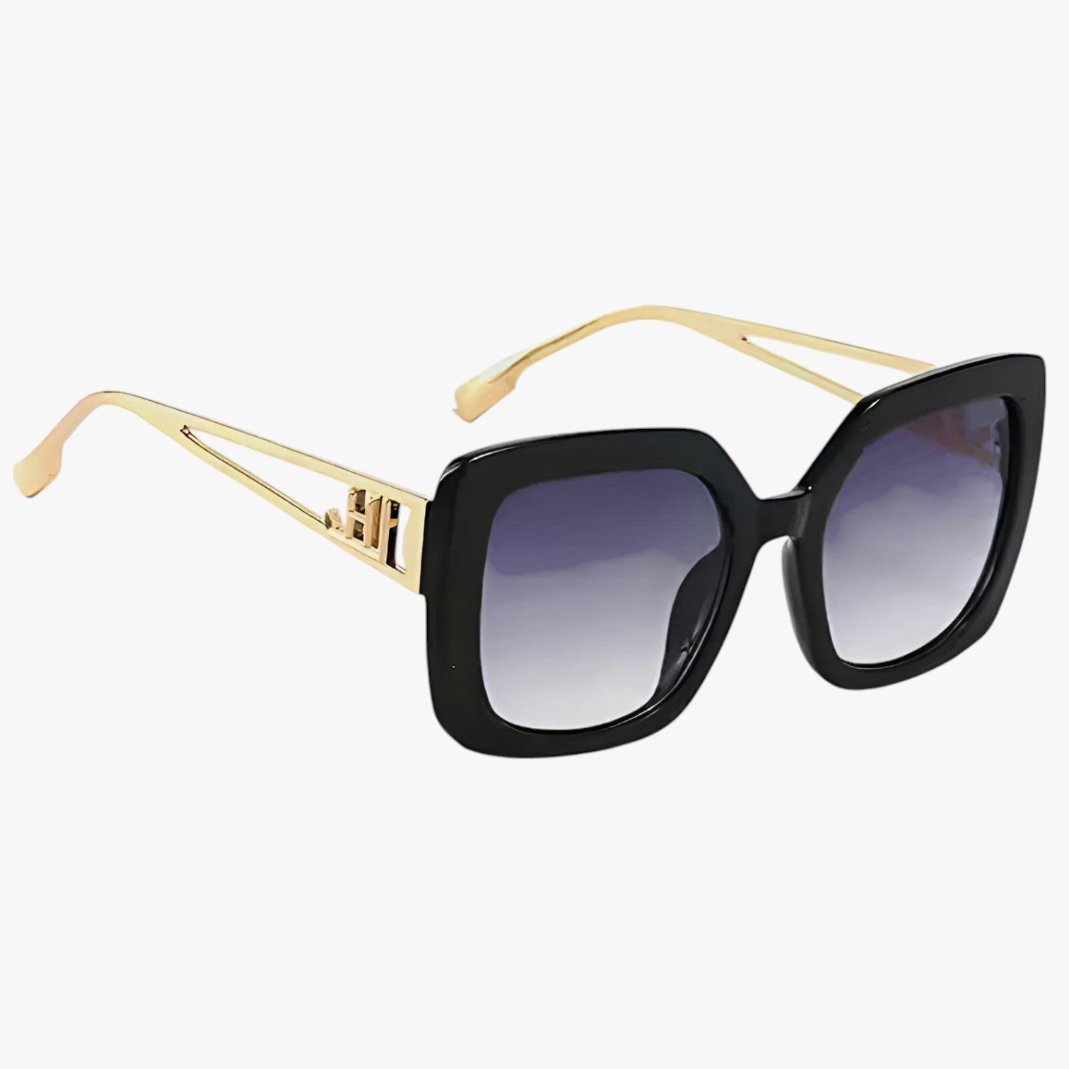 Ensley | Vintage solbrille med gennemsigtigt stel og luksuriøse gradient linser - - watches - {{ product_tags }