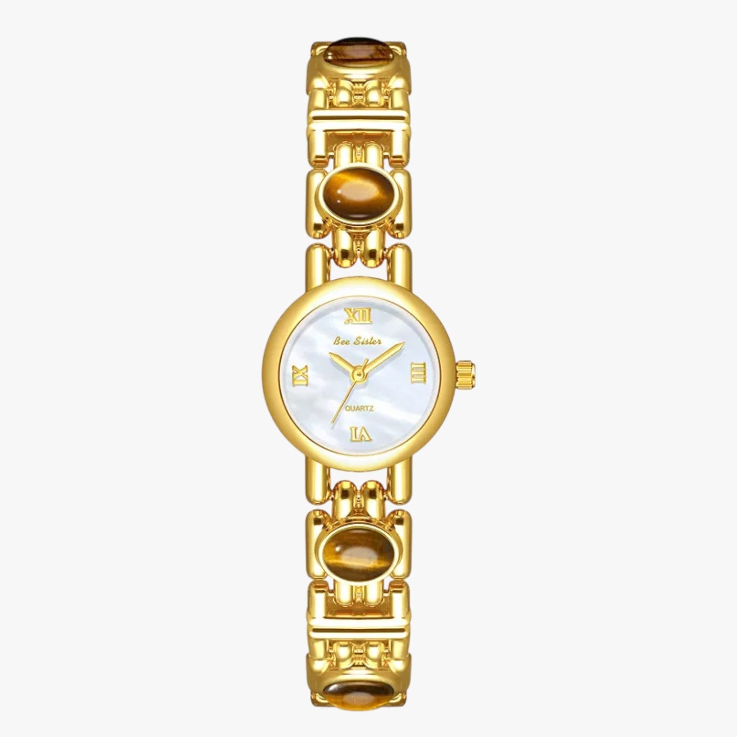 Mira | Elegant armbåndsur i skaldyrsperle - - Mira | Elegant armbåndsur i skaldyrsperle - €25 - {{ product_tags }