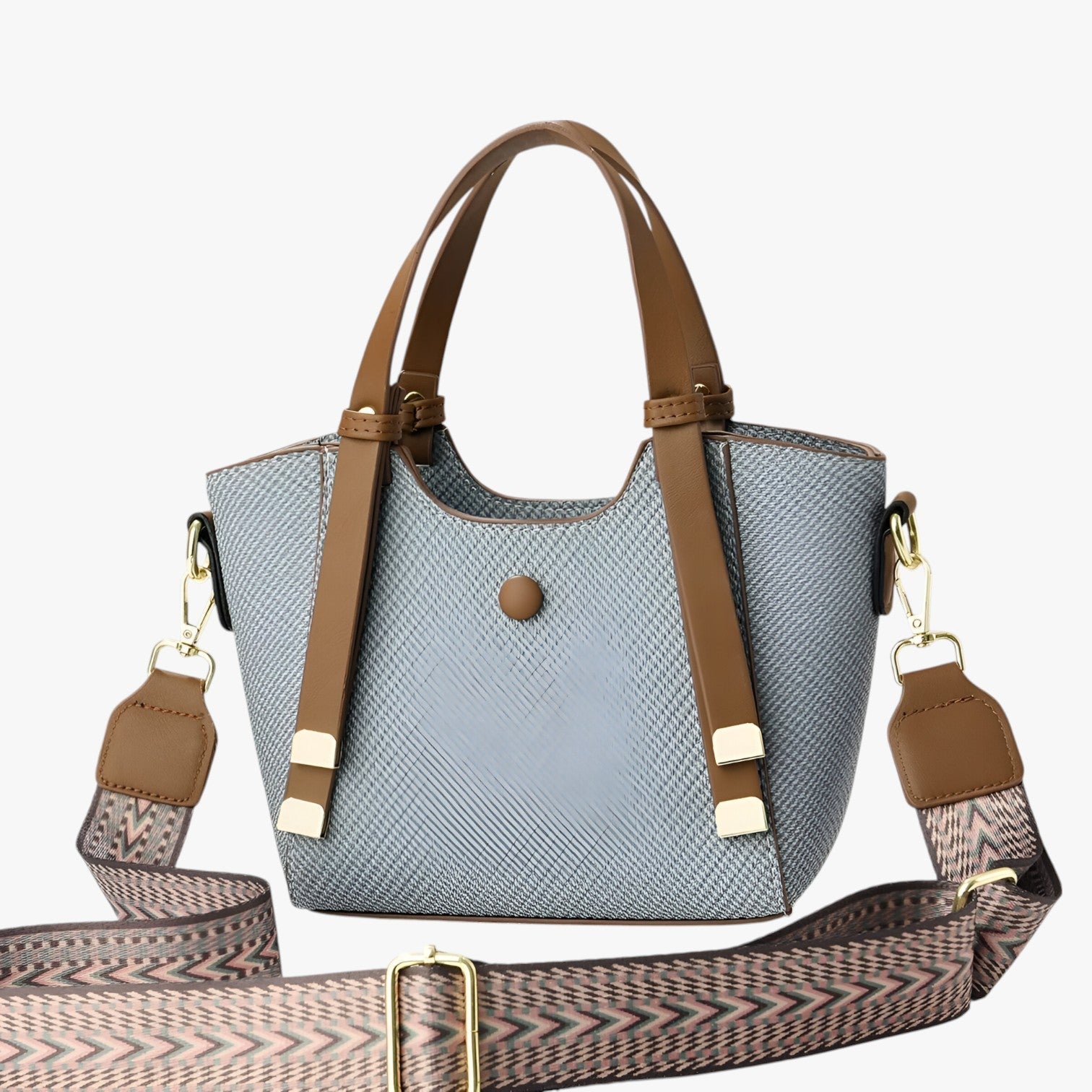 Violet | Dametaske 2025 Elegance og Kapacitet i Designer Stil - azzurro - bags - {{ product_tags }