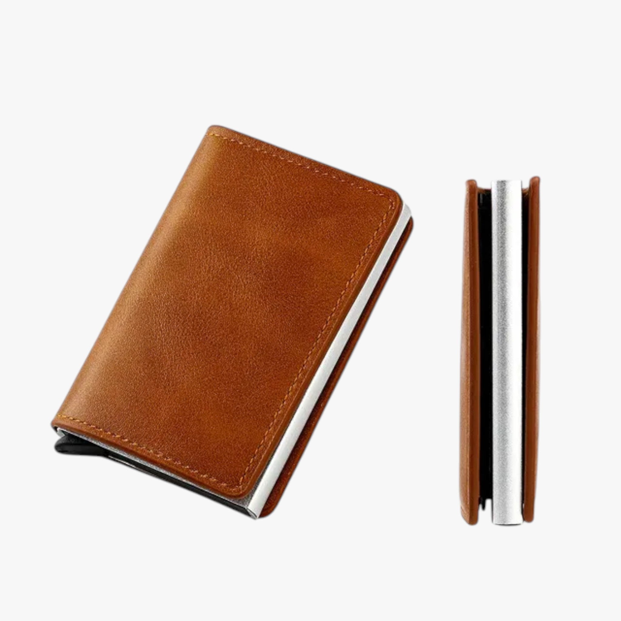 Romeo RFID Tegnebog™ - beskyttelse af alle dine kort mod tyveri! - Bruin (zonder gesp) - Wallets - {{ product_tags }