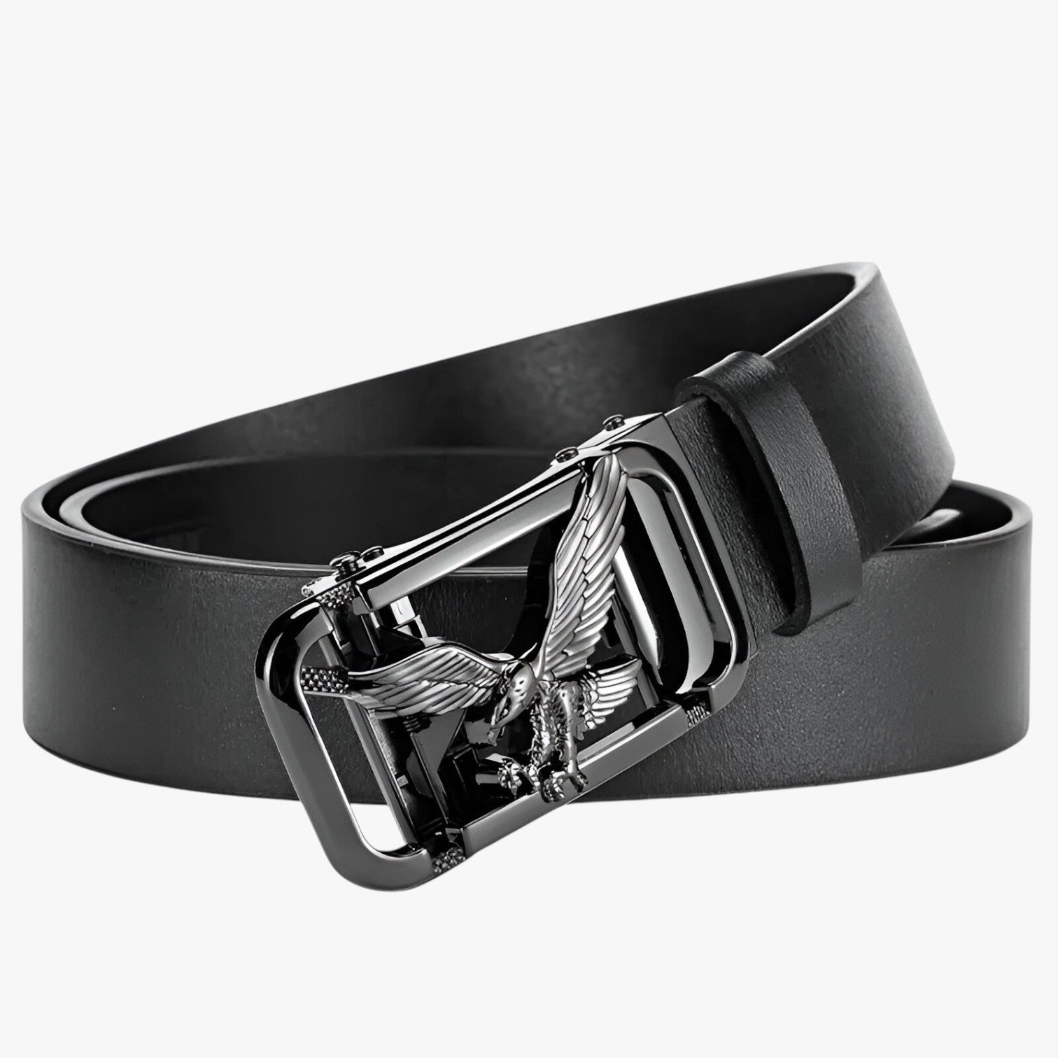 Atlas | Stile Fiero Bælte i Ægte Læder med Ørnespænde - - men's fashion - {{ product_tags }