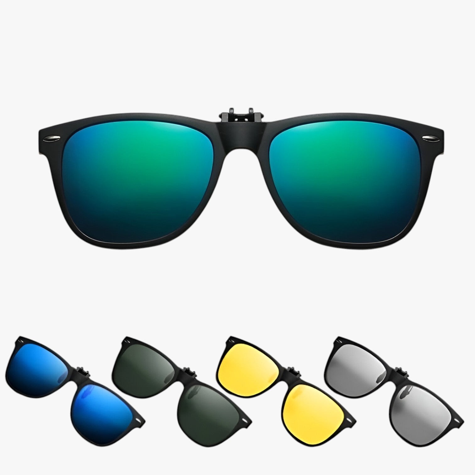 Archer | Flip-Up Polariserede Kørebriller – Klar Syn Dag og Nat - - men's fashion - {{ product_tags }