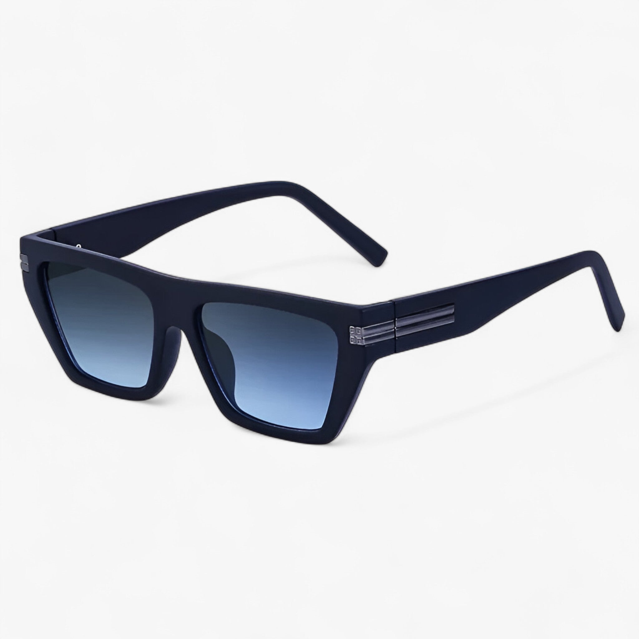 Diego | Klassiske firkantede solbriller til cykling og livsstil - grå-blå - men's fashion - {{ product_tags }