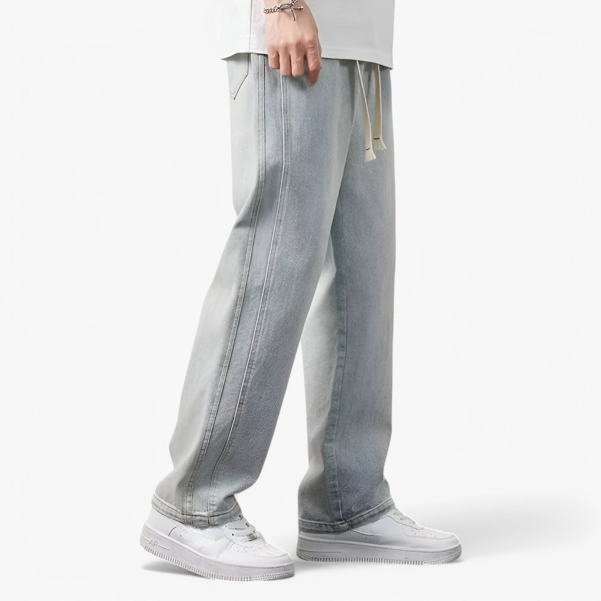 Jace | Denimbukser med brede ben - Trendy og komfortable - - women's fashion - {{ product_tags }