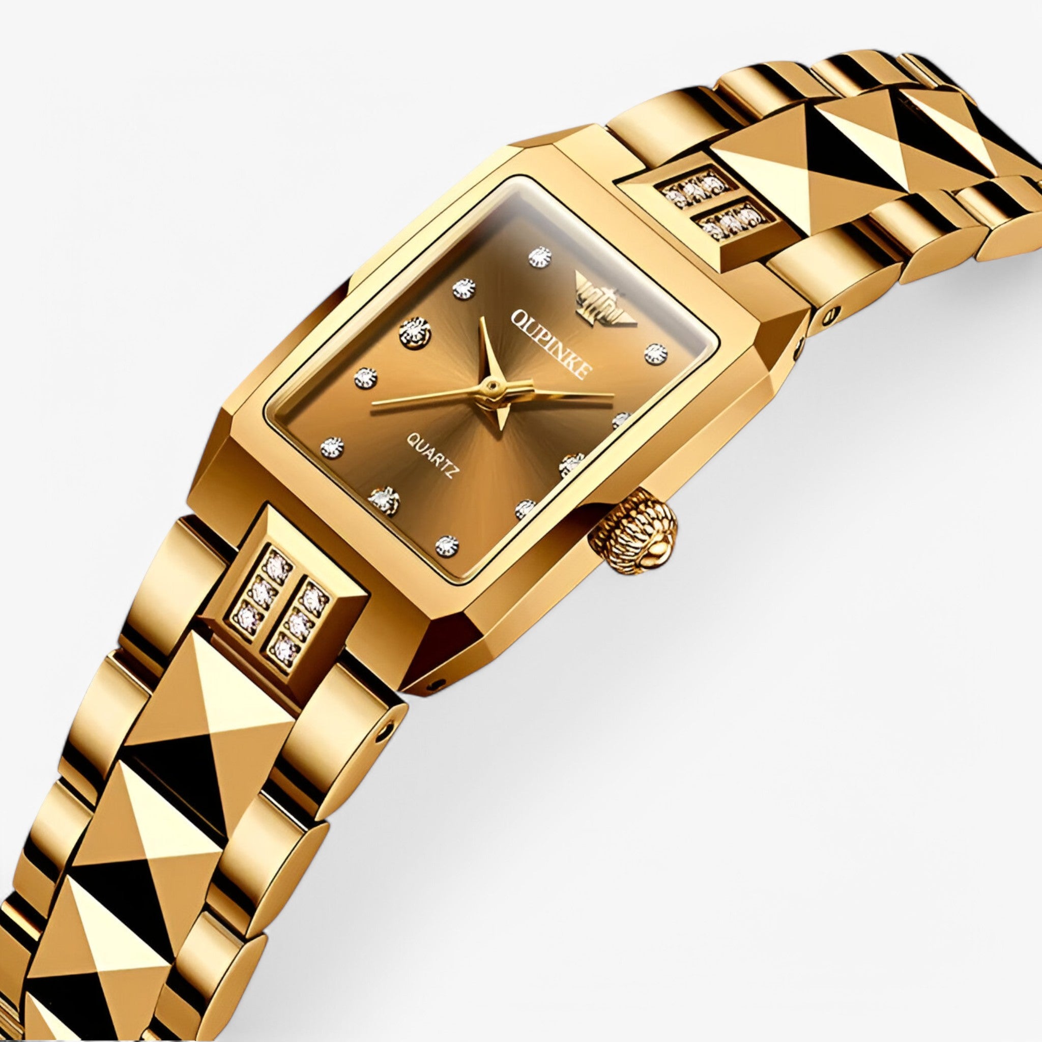 Aurelie | Vandtæt luksusur med quartz urværk - Alt sammen guld - watches - {{ product_tags }