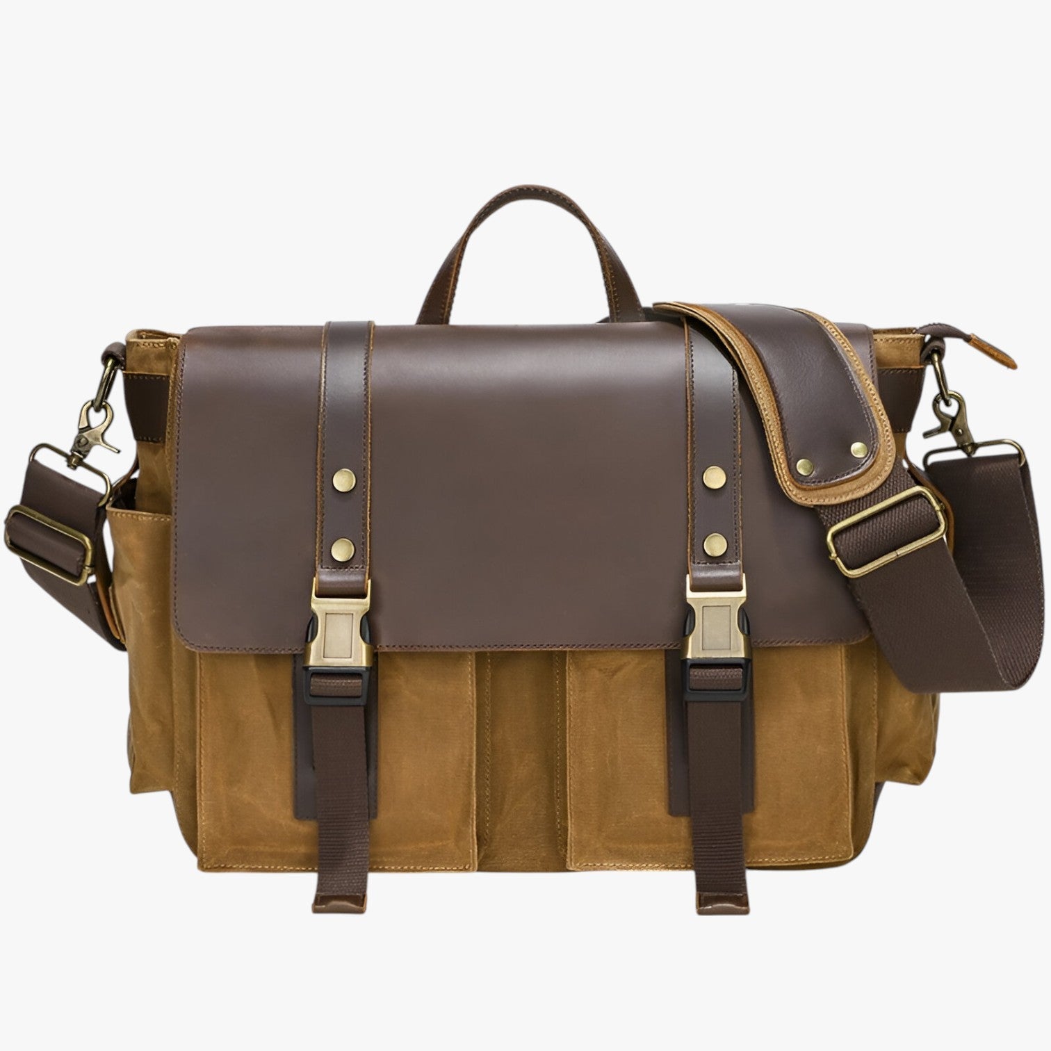 Israel | Borsa Messenger i læder vintage - - bags - {{ product_tags }