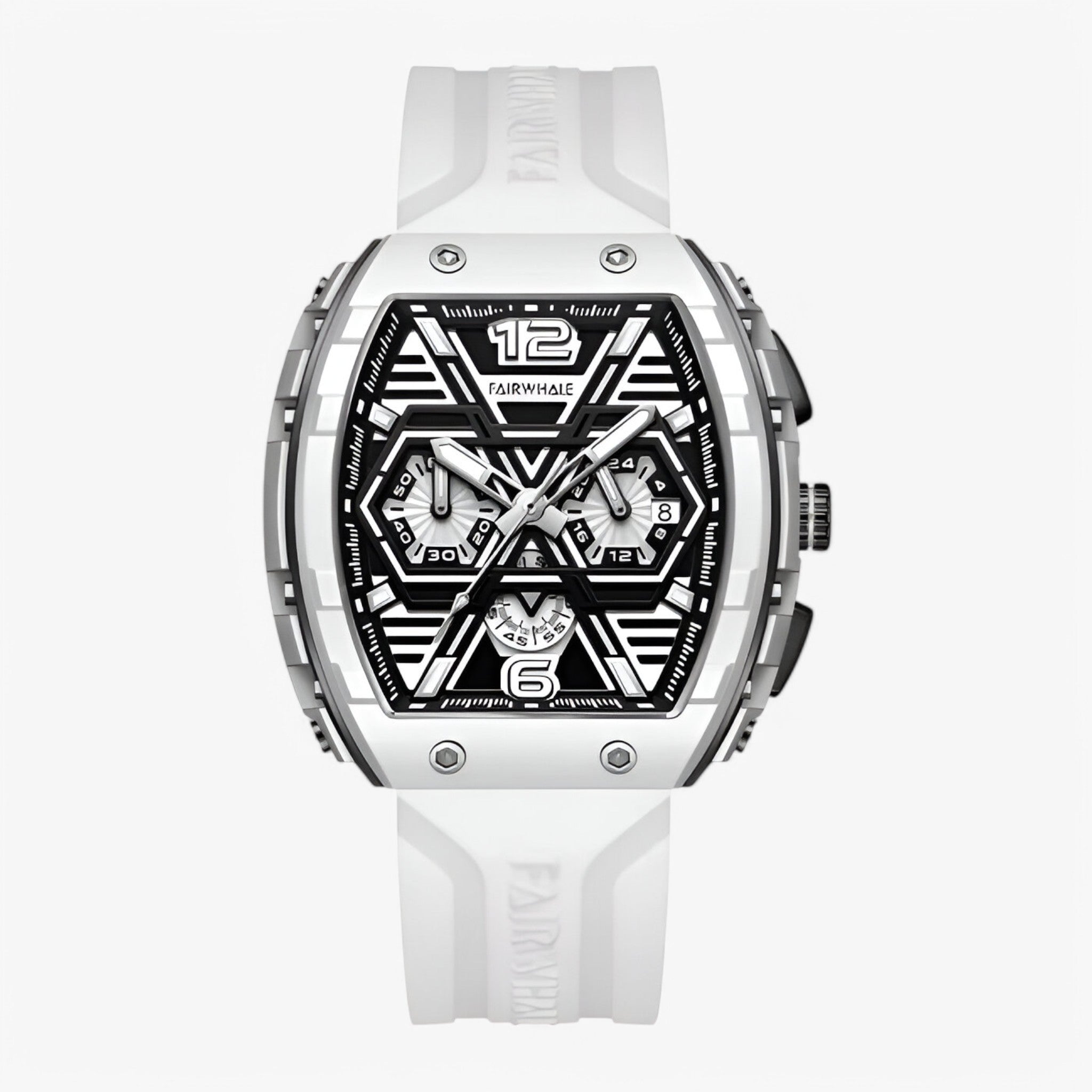Mark | Luksus Silikone Sportsur - hvid - watches - {{ product_tags }