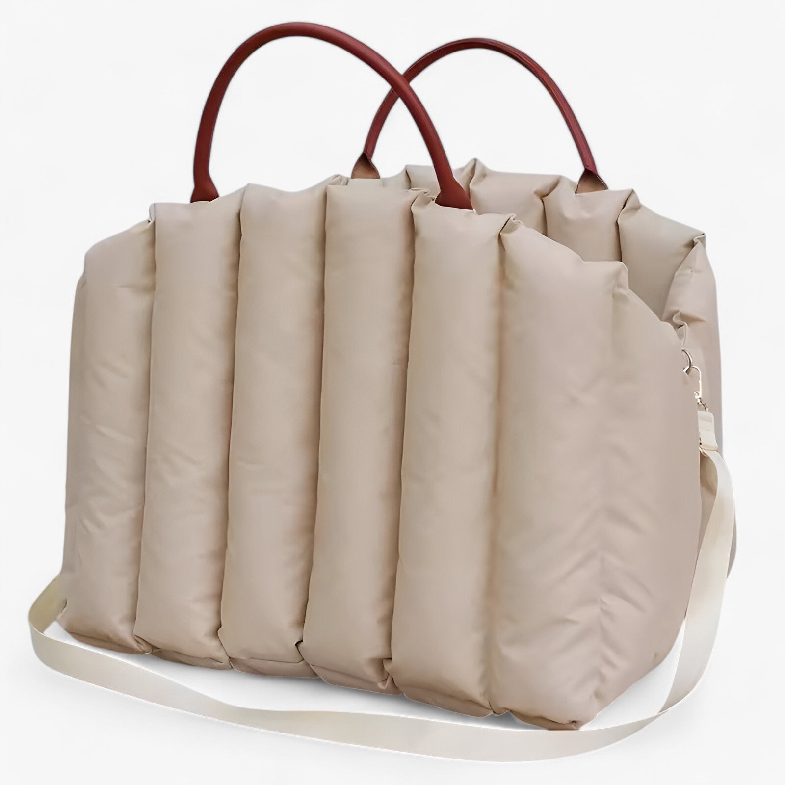 Mila | Luksus og Varm Hundetransporttaske til Rejser - lys khaki - baby - {{ product_tags }