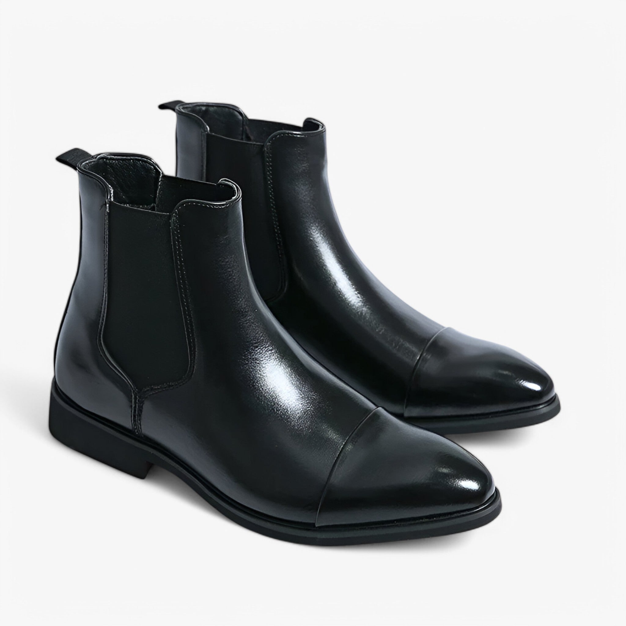 Annibale | Chelsea Boots i Ægte Læder - - Annibale | Chelsea Boots i Ægte Læder- €25 - {{ product_tags }
