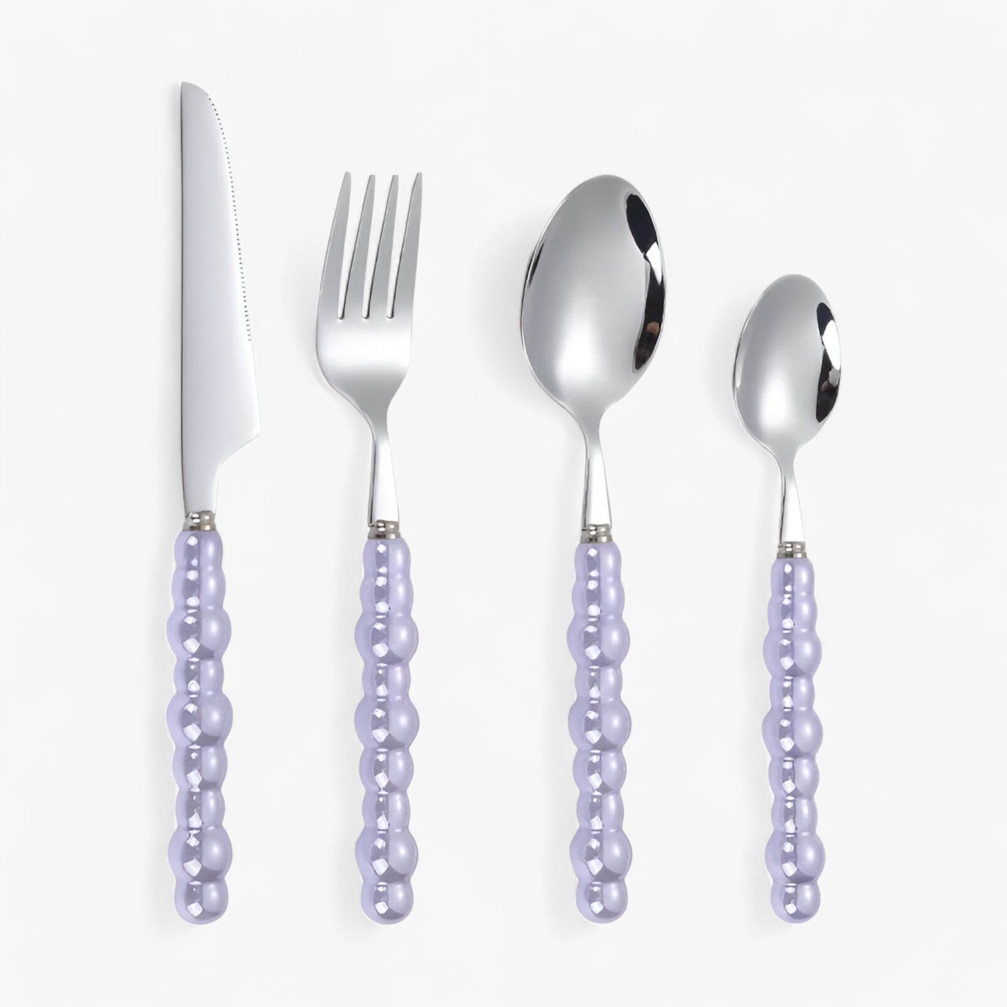 LuxeDine | Perlebestik - Lilla-4stk - house & garden - {{ product_tags }