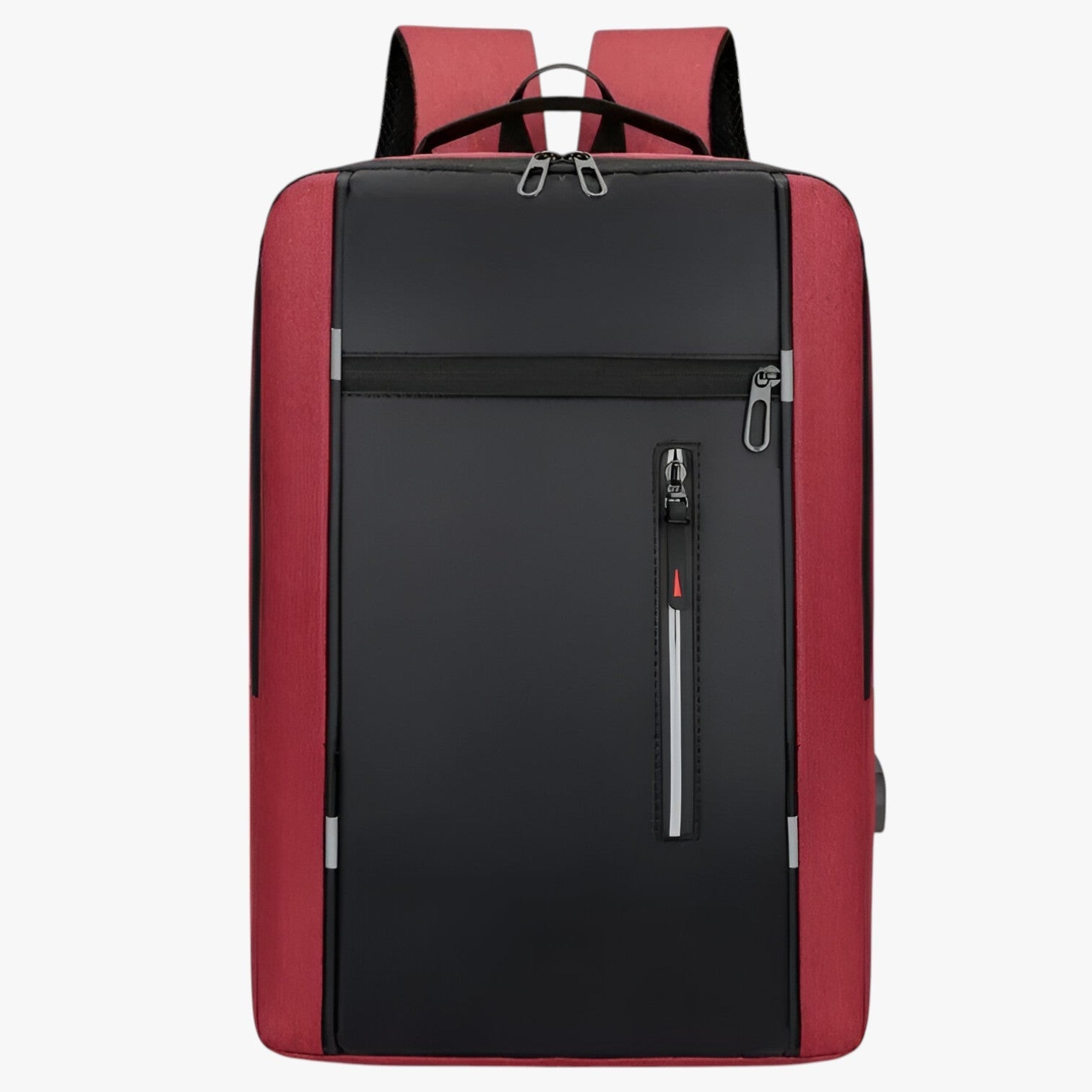 Gavin | Vandtæt Pung til Mænd med USB – 15,6" Laptop - Rød Frankrig - bags - {{ product_tags }