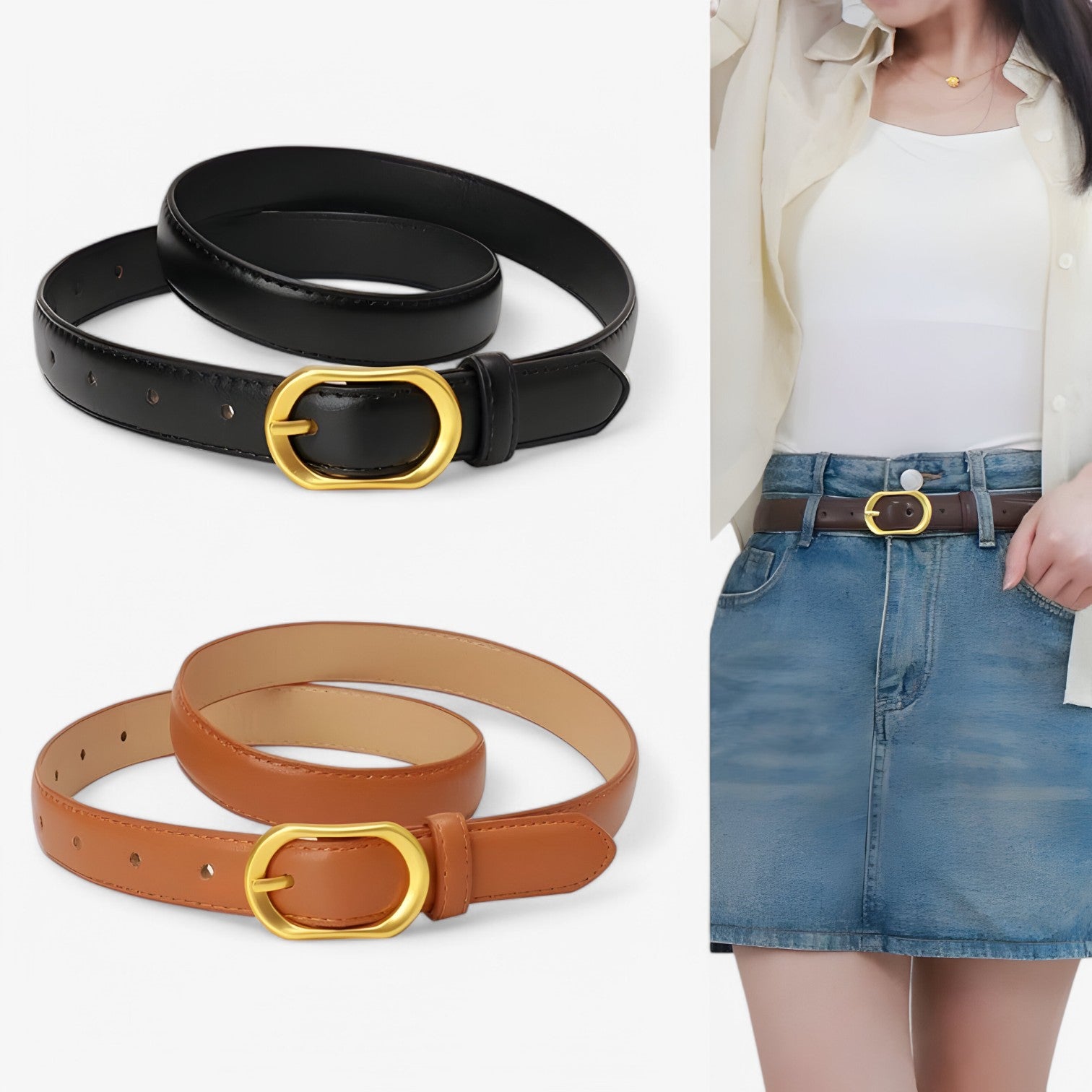 Antonella | Alsidig Designerbælte – Perfekt til Jeans & Kjoler - - women's fashion - {{ product_tags }