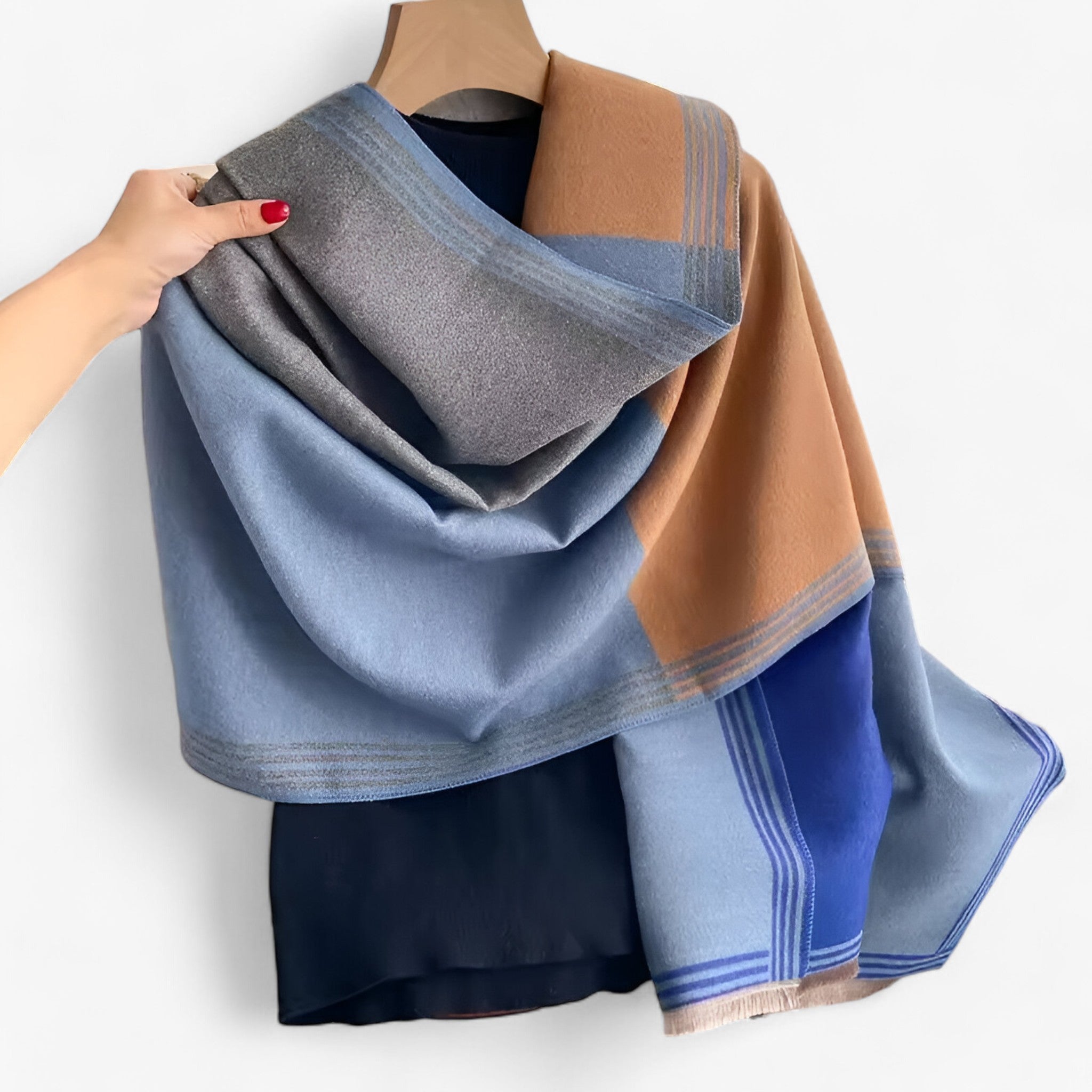Valeria | Luksus Kashmere Tørklæde – Elegance og Varme i Én - DE798-04 - women's fashion - {{ product_tags }