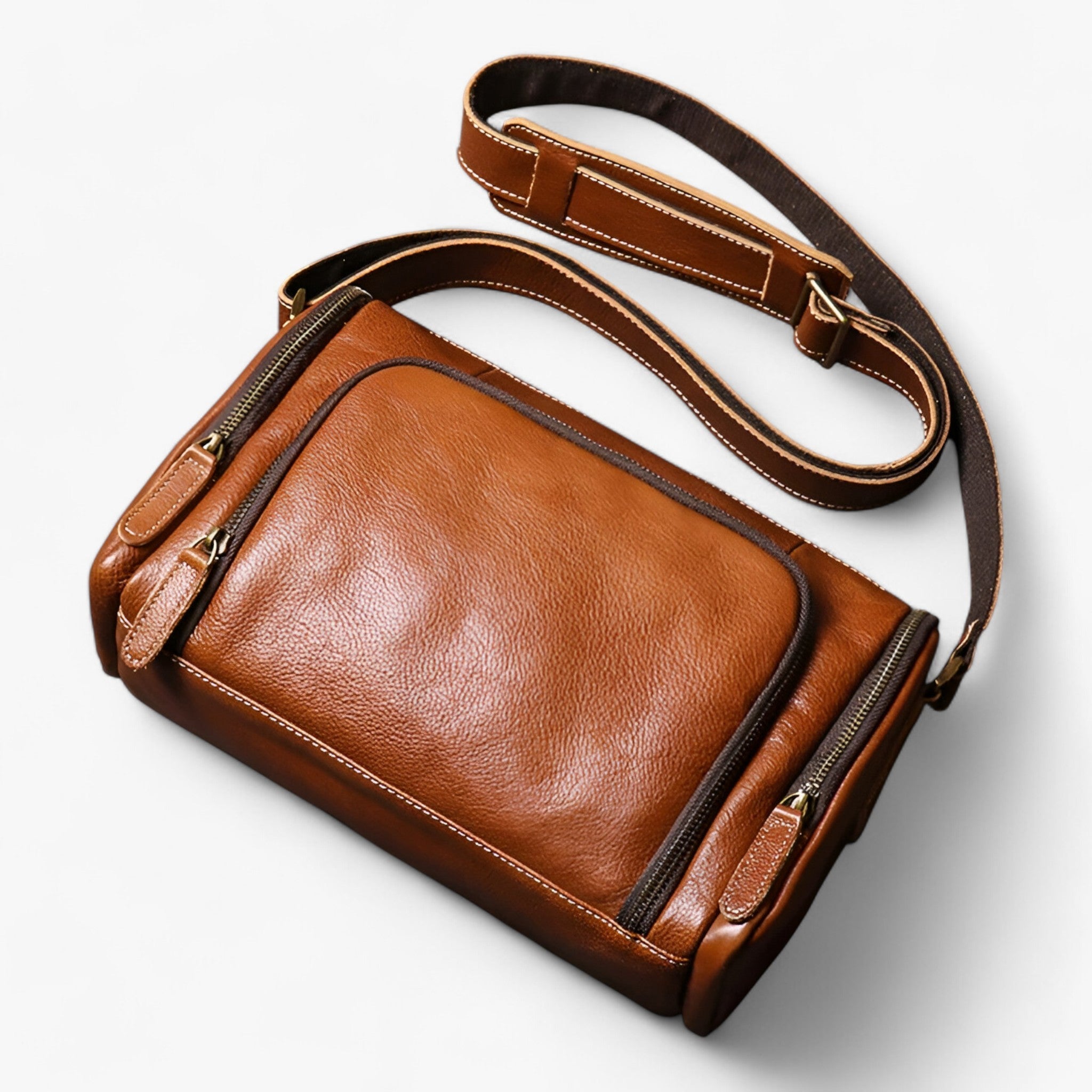Benjamin | Vintage Skuldertaske - Elegant og multifunktionel - - bags - {{ product_tags }