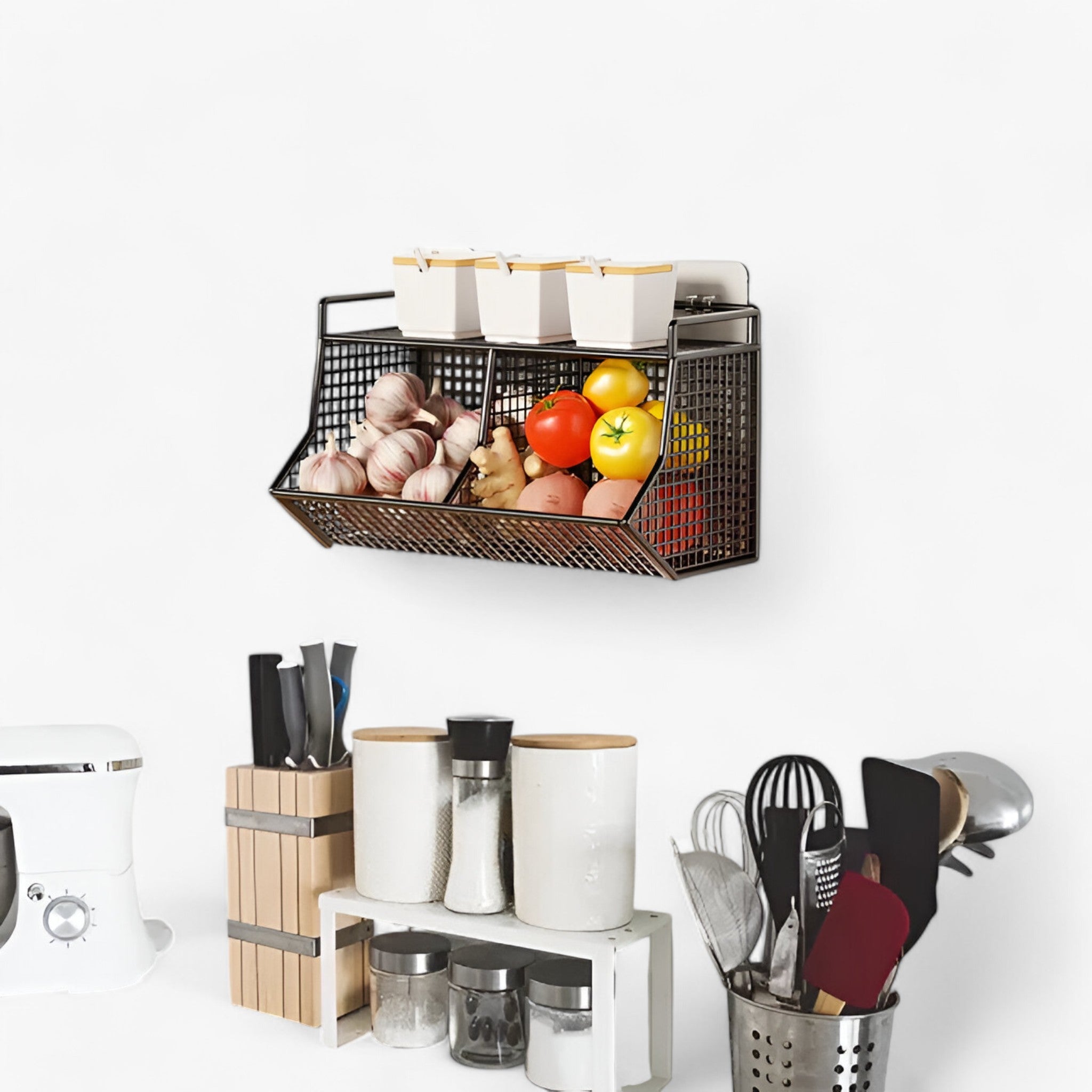 Hængende Opbevaringskurv | Pladsbesparende - - house & garden - {{ product_tags }