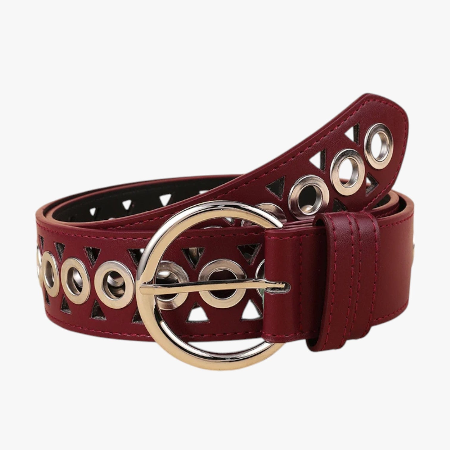 Emelia | Falsk læder punk med spikeknap Y2K - - Emelia | Falsk læder punk med spikeknap Y2K - €25 - {{ product_tags }