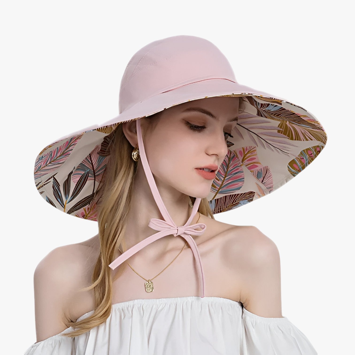Marjorie | Sommerhat med bred skygge – Ultimativ UV-beskyttelse i Boho-look - - Marjorie | Sommerhat med bred skygge – Ultimativ UV-beskyttelse i Boho-look- €25 - {{ product_tags }