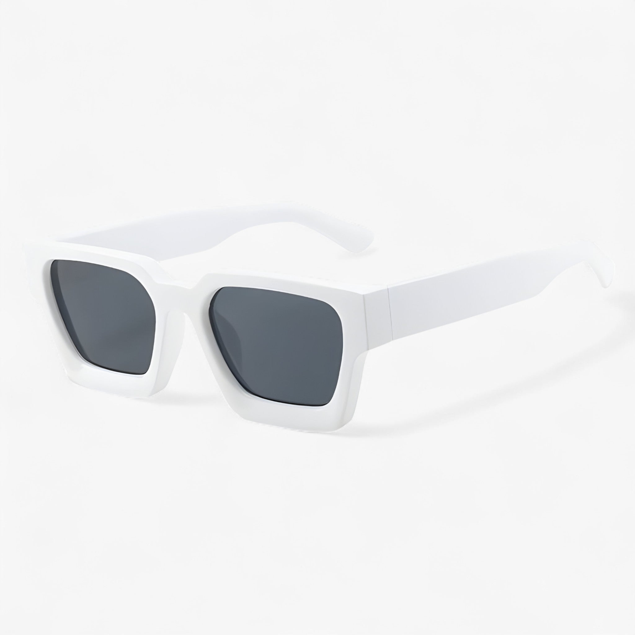 Otis | Retro firkantede solbriller til mænd - Hvid Grå - Otis | Retro firkantede solbriller til mænd- €25 - {{ product_tags }