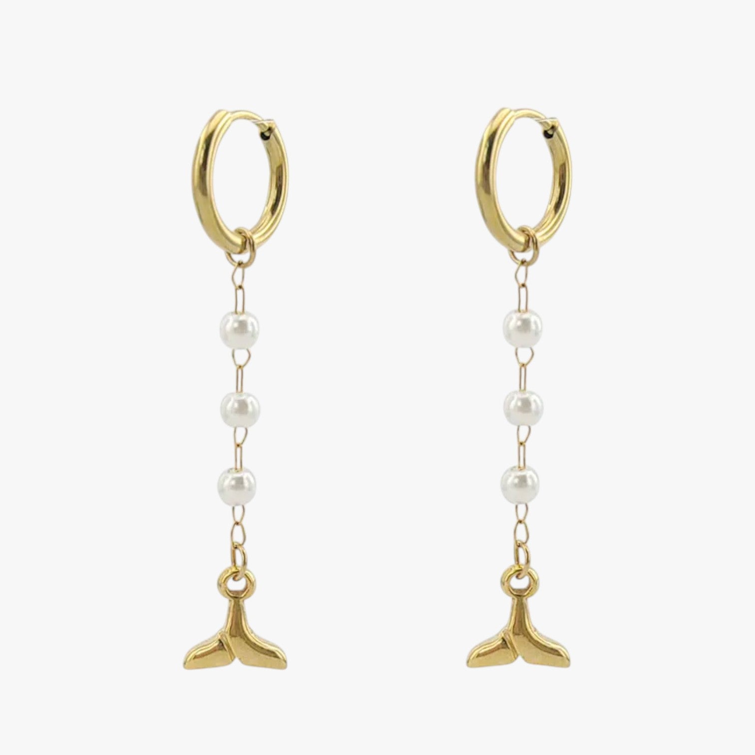 Irene | Sommerlige Koi ørestikker i farvet stål - Fiskestjertag - Irene | Sommerlige Koi ørestikker i farvet stål - €25 - {{ product_tags }