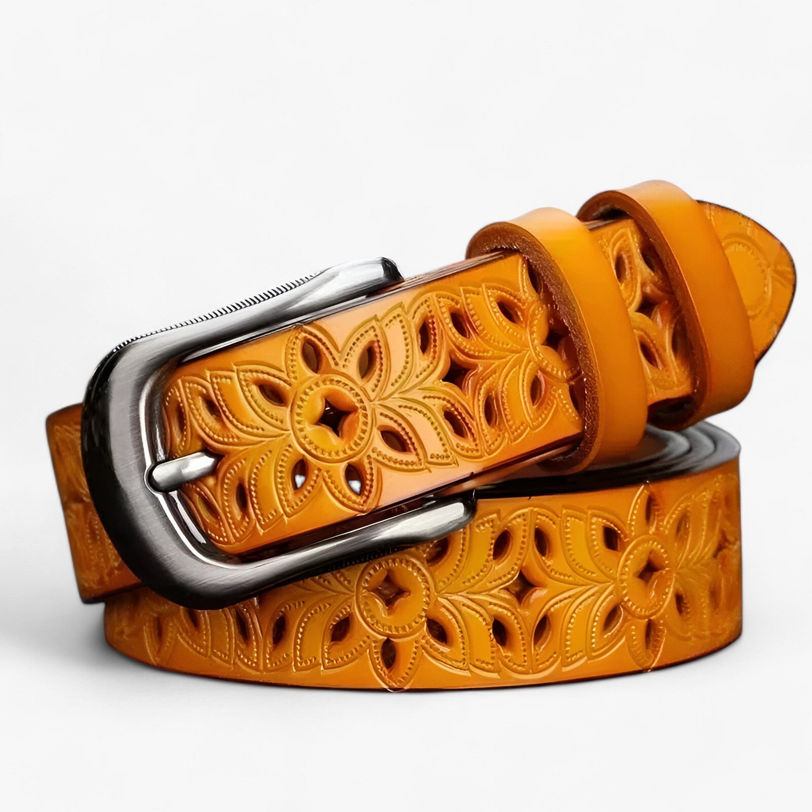 Janice | Nyt læderbælte - Elegant og slidstærkt i læder - - women's fashion - {{ product_tags }