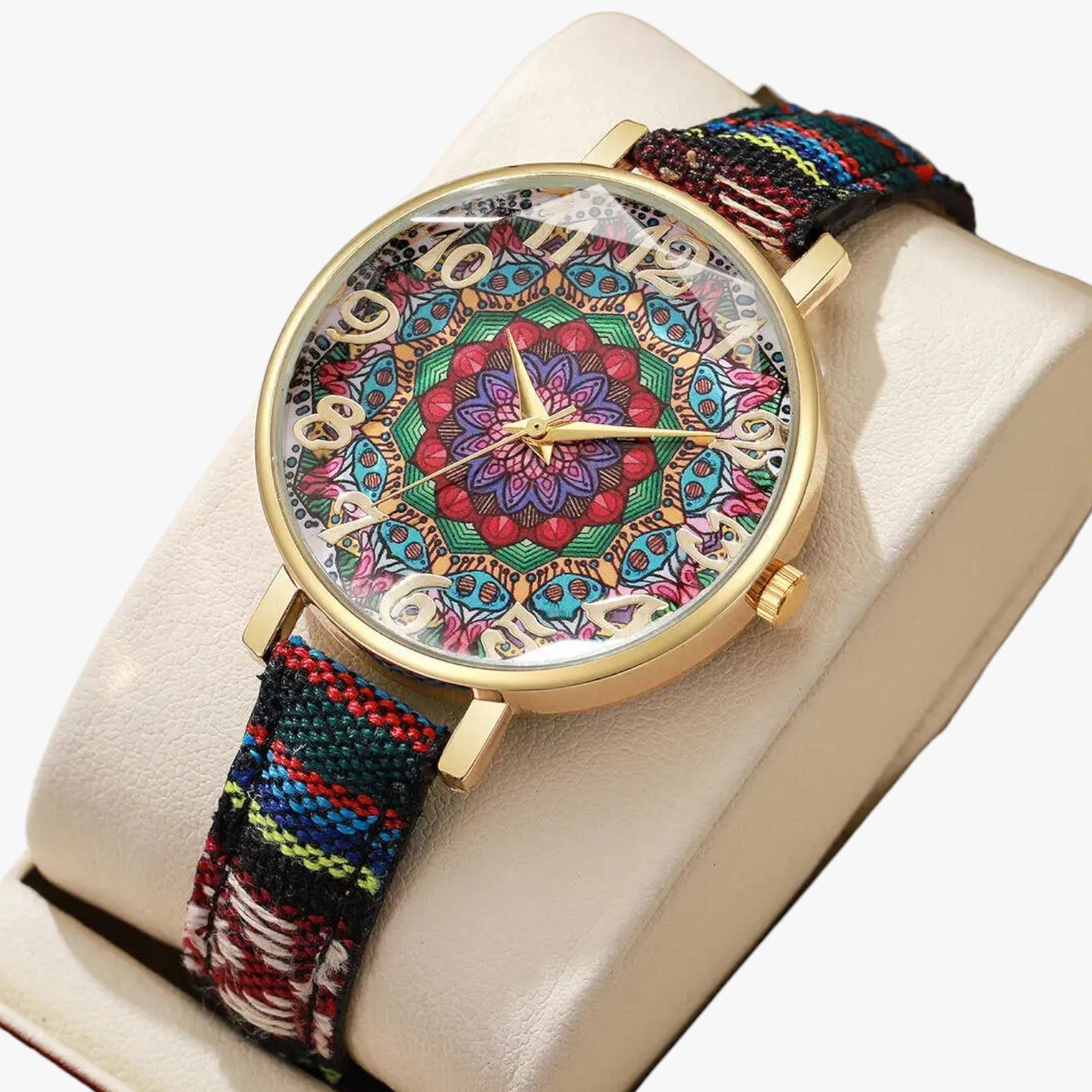 Elora | Vintage blomsterur til damer - Sort Uden Æske - watches - {{ product_tags }