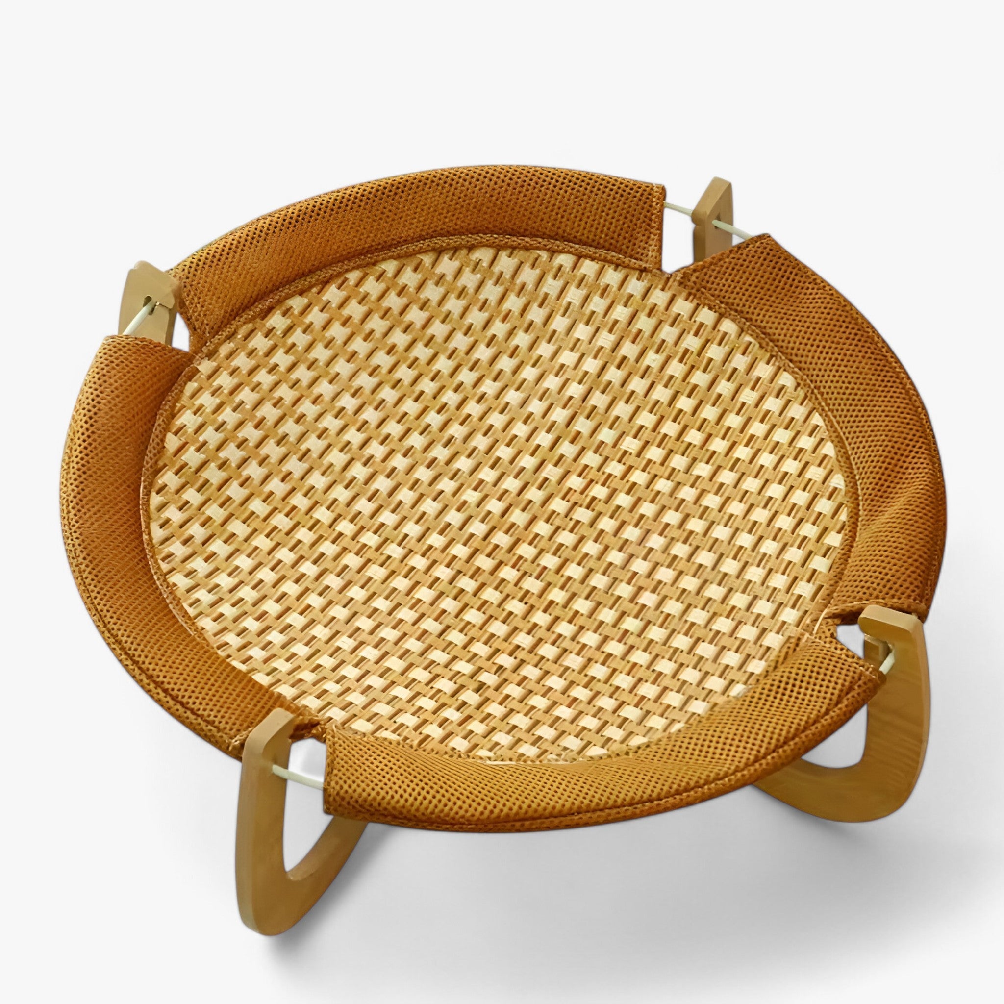 Nova | Træ kattenbed med robust hængekøje - runde - house & garden - {{ product_tags }