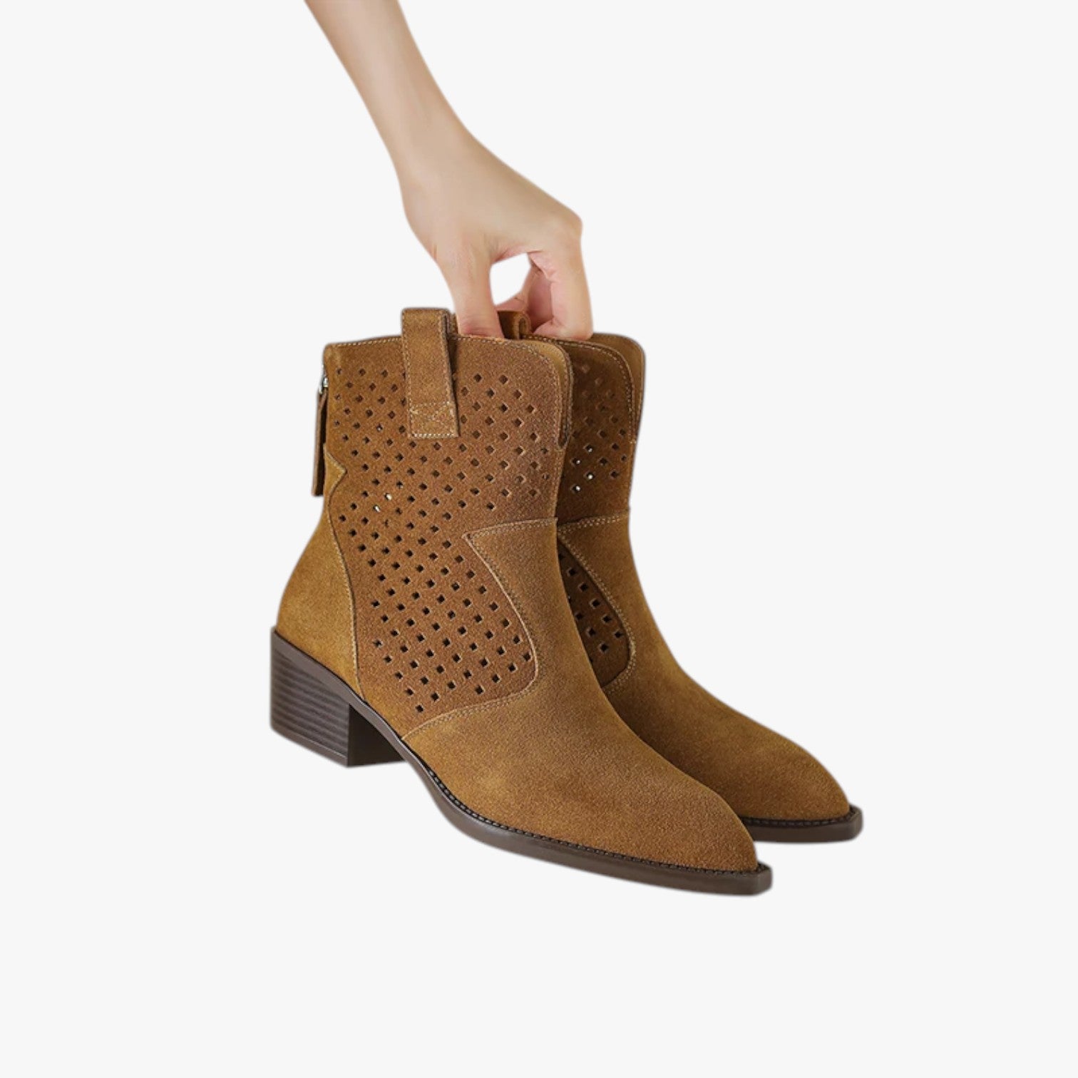 Alison | Kvinders Chelsea støvler - Komfortable, elegante og af ruskind - - Alison | Kvinders Chelsea støvler - Komfortable, elegante og af ruskind- €25 - {{ product_tags }