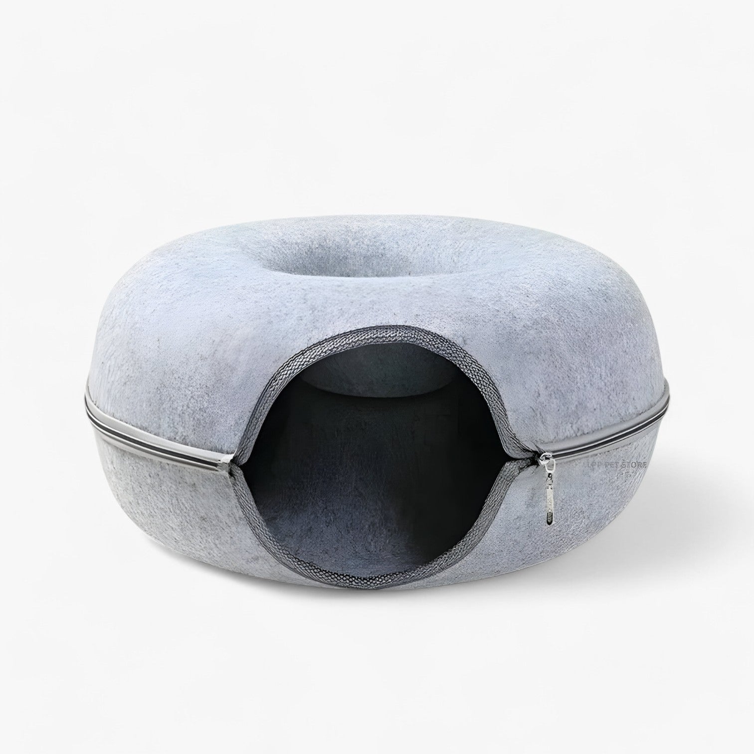 Maggie | Skønt interaktivt kattebed: lege, slappe af og opdage - Grå - other - {{ product_tags }