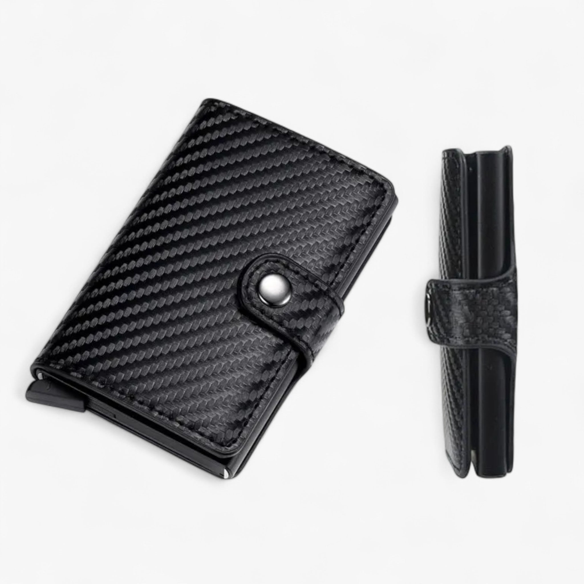 RFID-tegnebog Romeo™ – beskyt alle dine kort mod tyveri! - Sort kulfiber - bags - {{ product_tags }