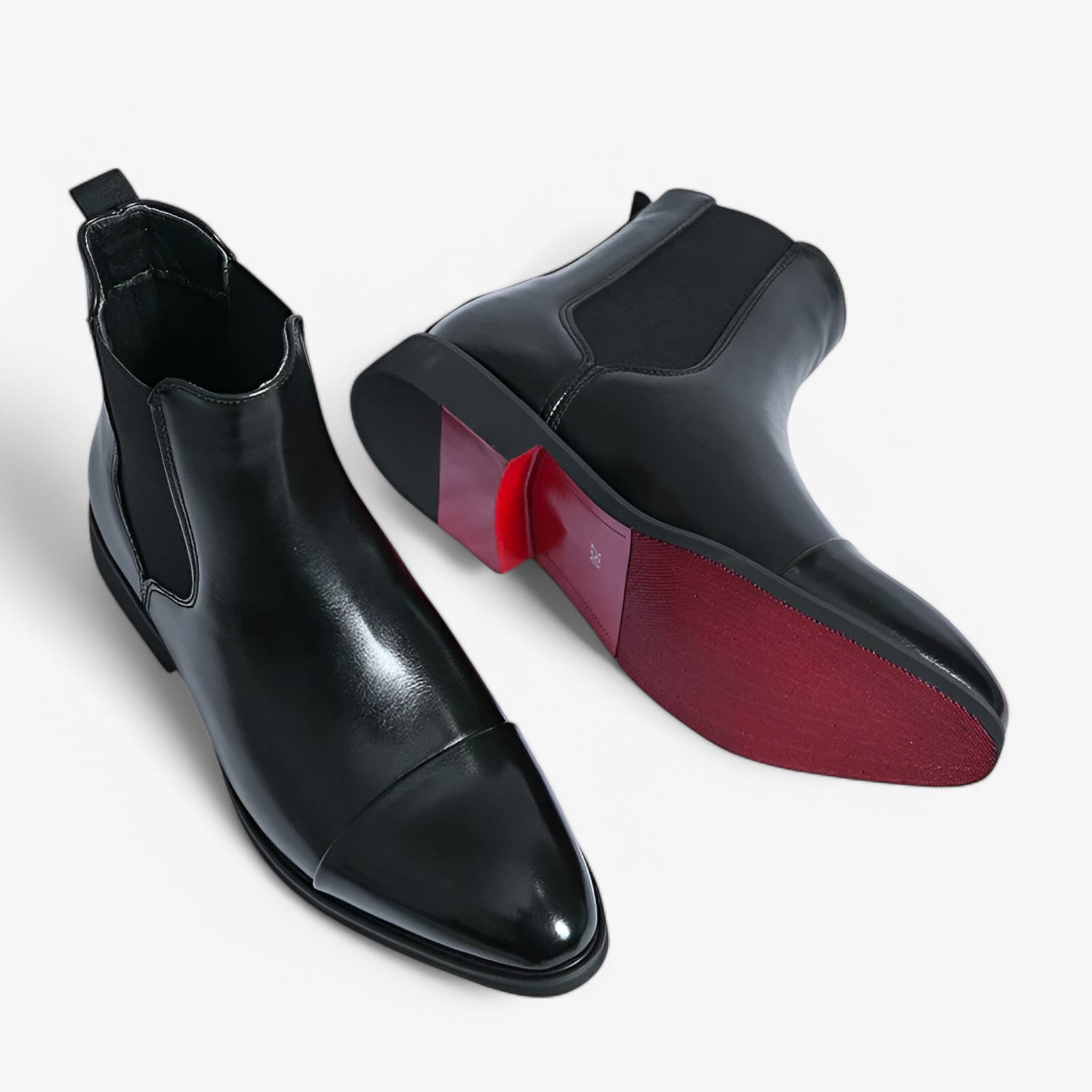Annibale | Chelsea Boots i Ægte Læder - - Annibale | Chelsea Boots i Ægte Læder- €25 - {{ product_tags }