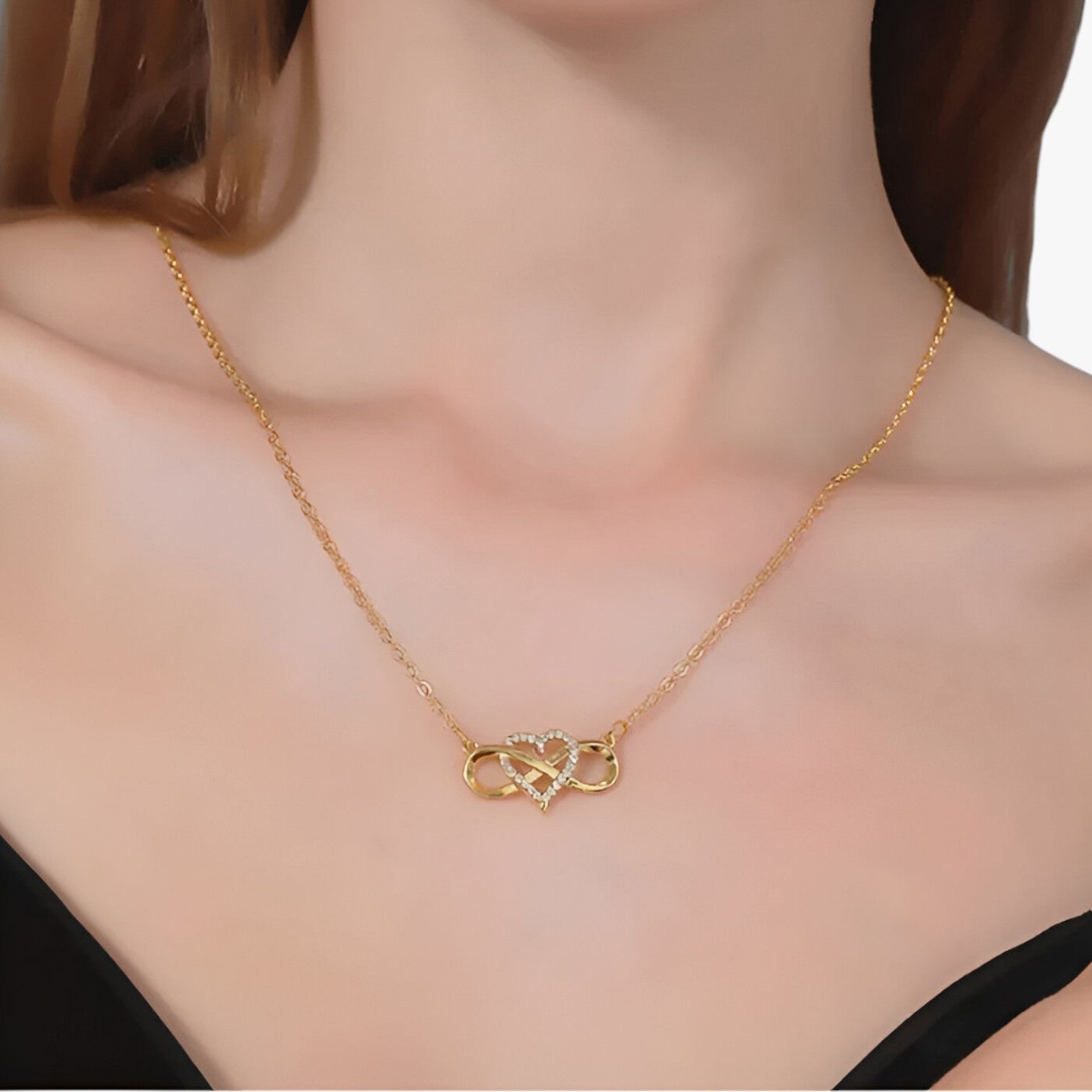 Chana | Elegant halskæde med hjertetilvedel - - women's fashion - {{ product_tags }