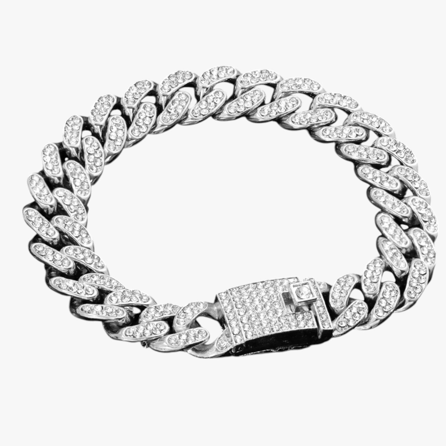 Emery | Tennisarmbånd med Hjerte- og Krystaldangler – Hip Hop Elegance til Enhver Lejlighed - Sølv 4 - Emery | Tennisarmbånd med Hjerte- og Krystaldangler – Hip Hop Elegance til Enhver Lejlighed - €25 - {{ product_tags }