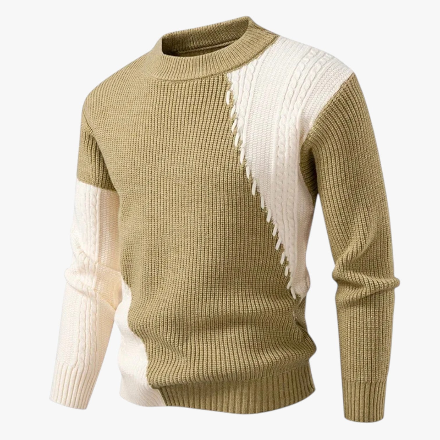 Felix | Herremaglione i oversized stil, varmt og elegant, colour block, til efteråret - Cachi - Felix | Herremaglione i oversized stil, varmt og elegant, colour block, til efteråret - €25 - {{ product_tags }