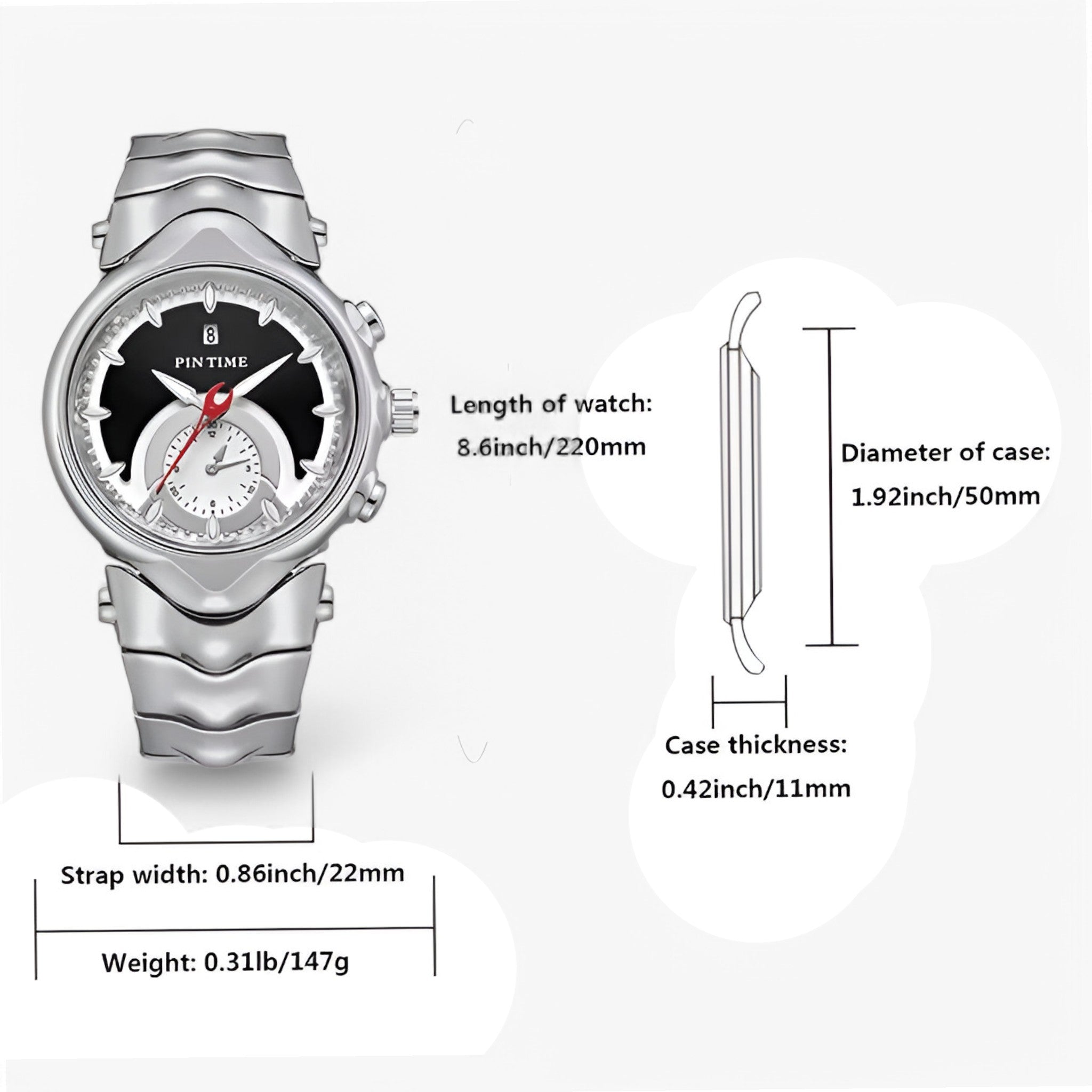 Ivo | Retro luksus millennium ur - - watches - {{ product_tags }