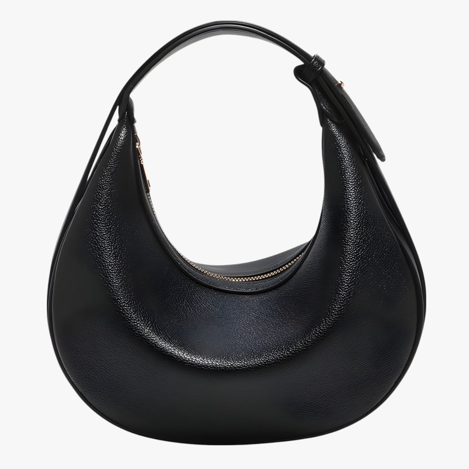 Sienna | Elegant Kvindetaske i Måneform - sort - Sienna | Elegant Kvindetaske i Måneform - €25 - {{ product_tags }