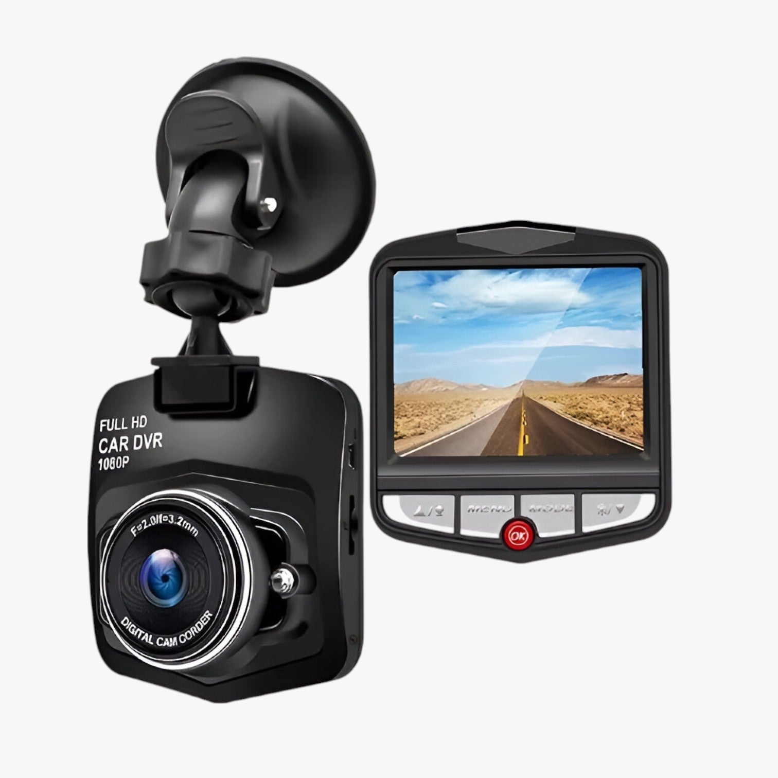 Axel | 1080P HD Nattesyn Dashcam med Loopoptagelse - sort - Axel | 1080P HD Nattesyn Dashcam med Loopoptagelse - €25 - {{ product_tags }