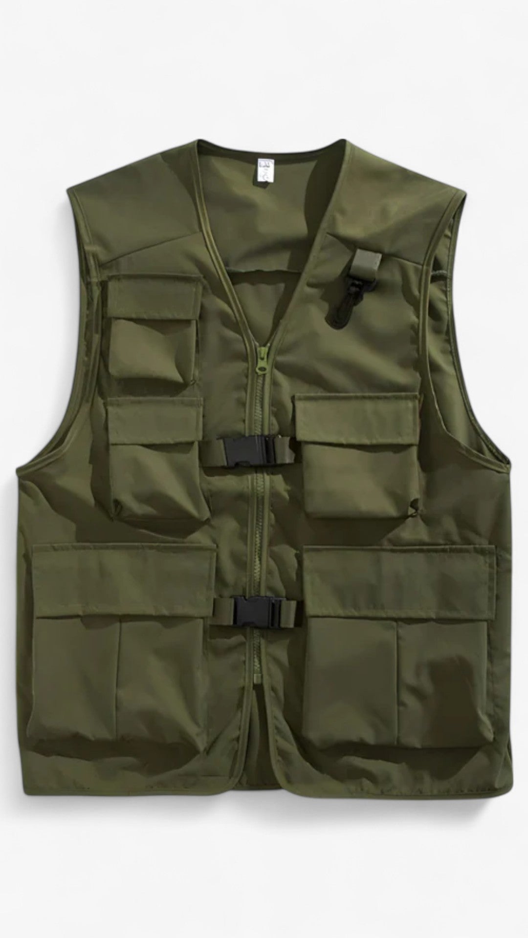 Fiadh | Vandtæt Udendørsvest til Camping og Fiskeri - armgrøn fleece - Fiadh | Vandtæt Udendørsvest til Camping og Fiskeri - €25 - {{ product_tags }